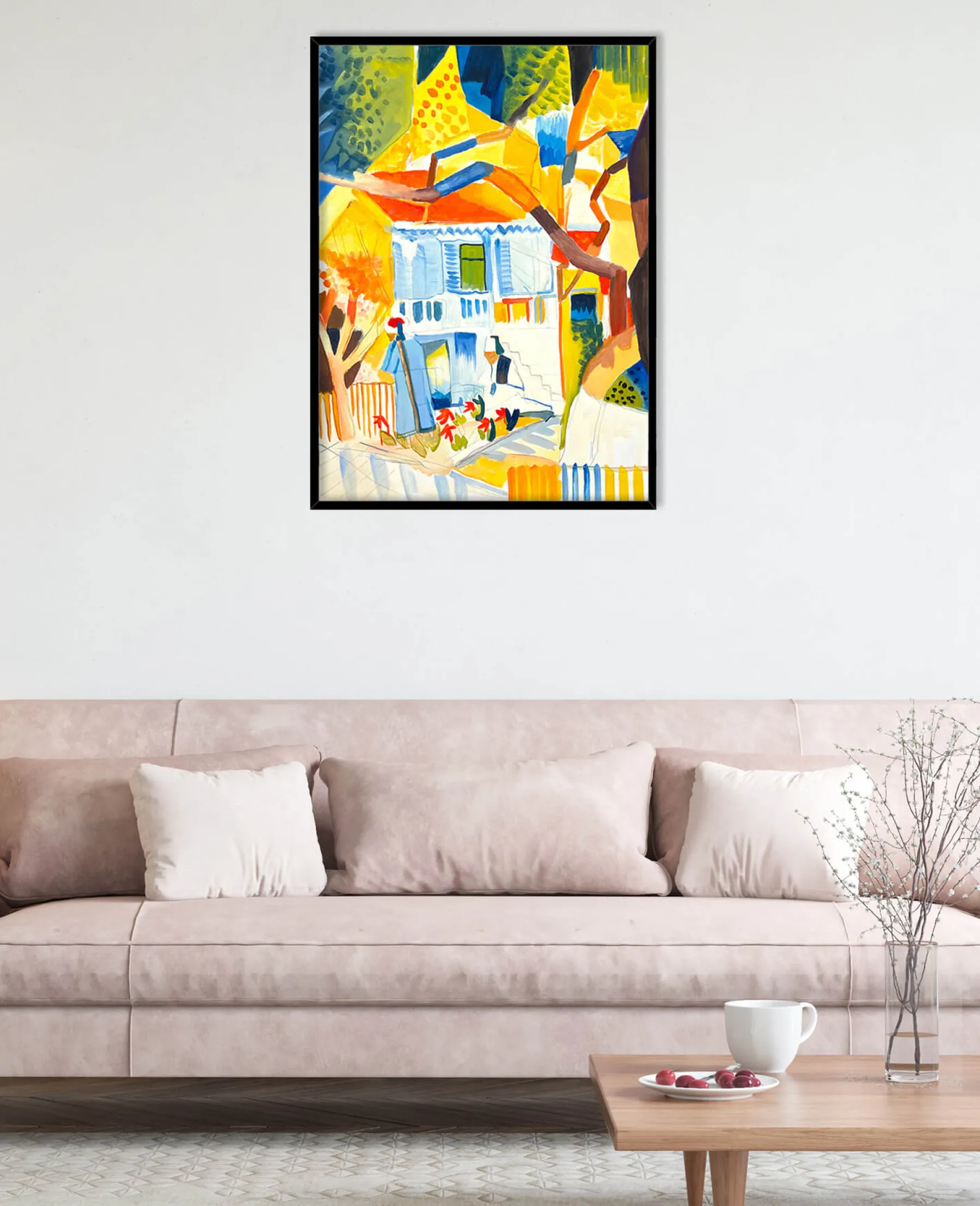 inner_courtyard_of_house_in_st_germain__august_macke_23.webp Galerie Mont Inner courtyard of house in St. Germain - August Macke^ Macke