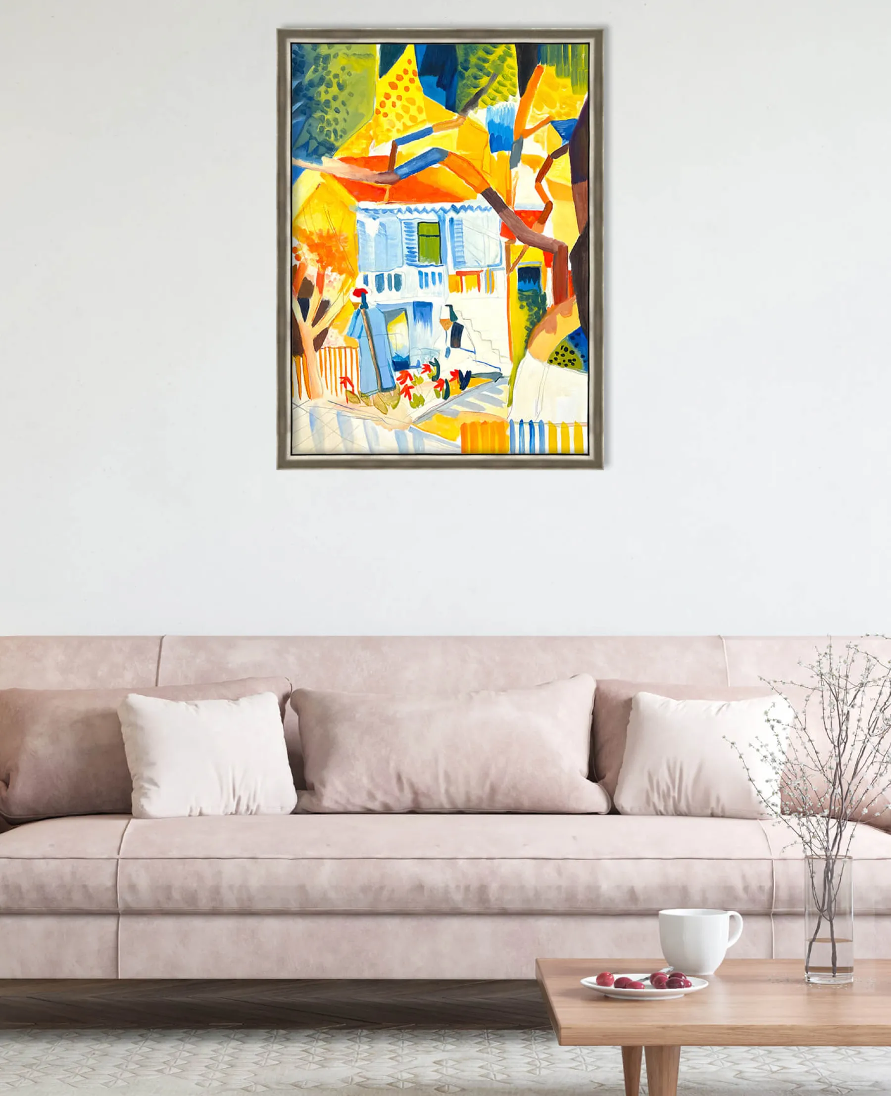 inner_courtyard_of_house_in_st_germain__august_macke_25.webp Galerie Mont Inner courtyard of house in St. Germain - August Macke^ Macke