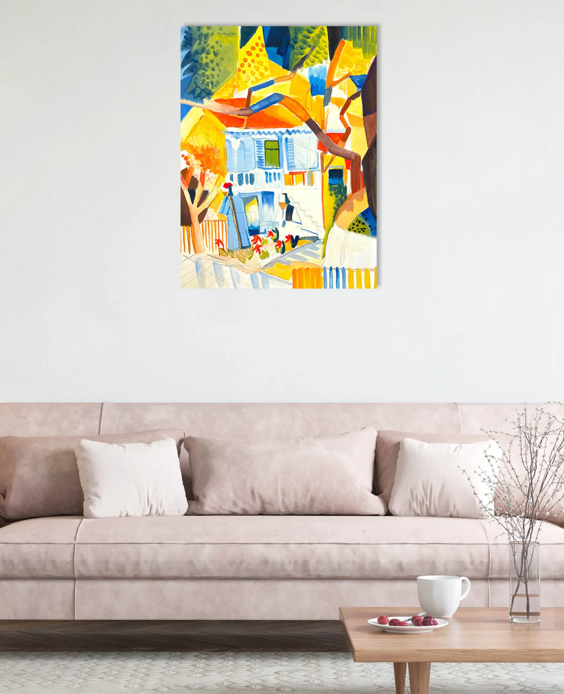 inner_courtyard_of_house_in_st_germain__august_macke_9.webp Galerie Mont Inner courtyard of house in St. Germain - August Macke^ Macke