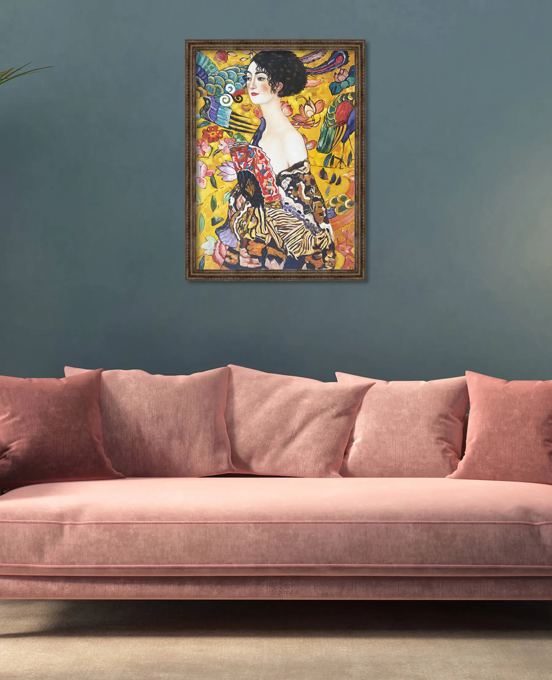 lady_with_fan__gustav_klimt_19.webp Galerie Mont Lady with Fan - Gustav Klimt^ Klimt