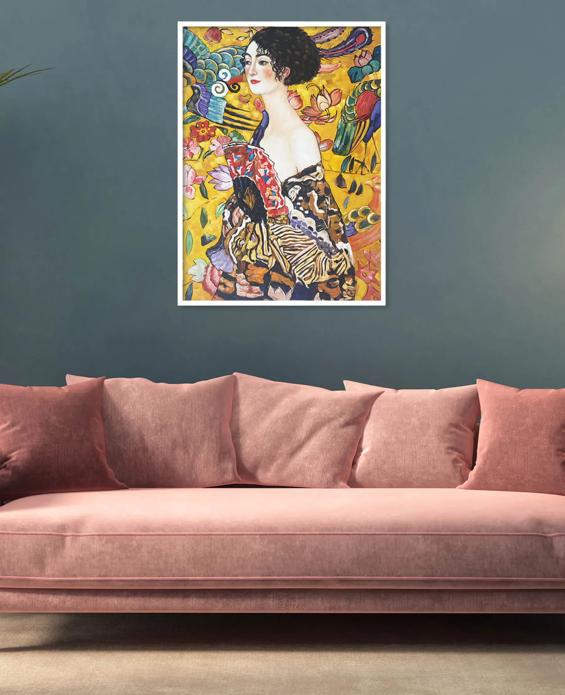 lady_with_fan__gustav_klimt_21.webp Galerie Mont Lady with Fan - Gustav Klimt^ Klimt