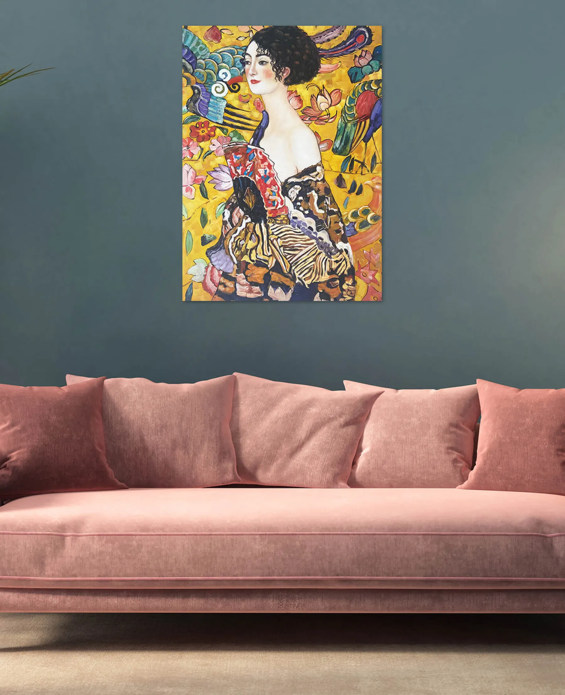 lady_with_fan__gustav_klimt_8.webp Galerie Mont Lady with Fan - Gustav Klimt^ Klimt