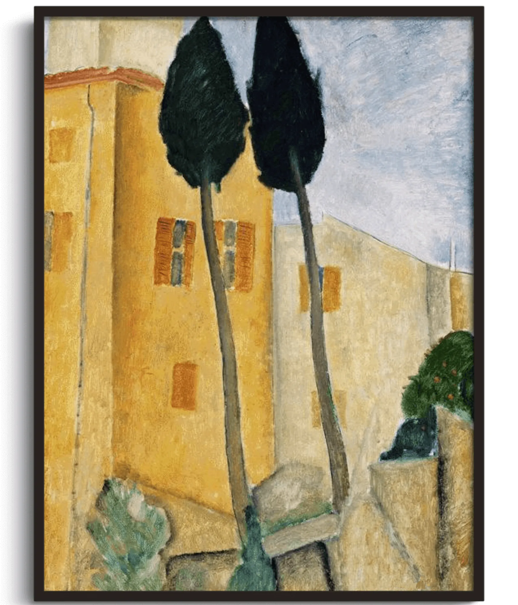 Galerie Mont Landscape - Amedeo Modigliani^ Modigliani