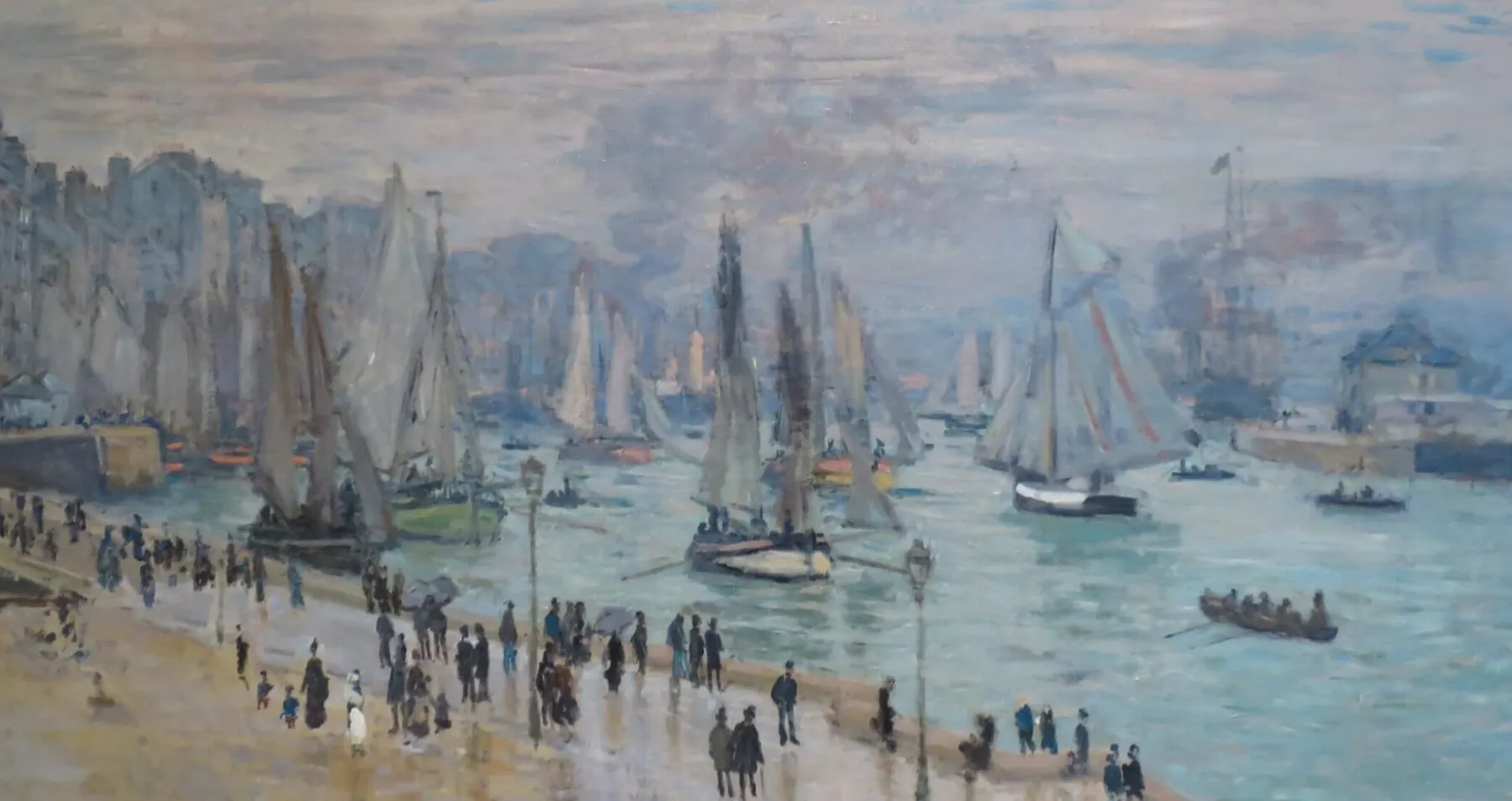 Galerie Mont Le Havre, fishing boats leaving the harbour - Claude Monet^ Monet