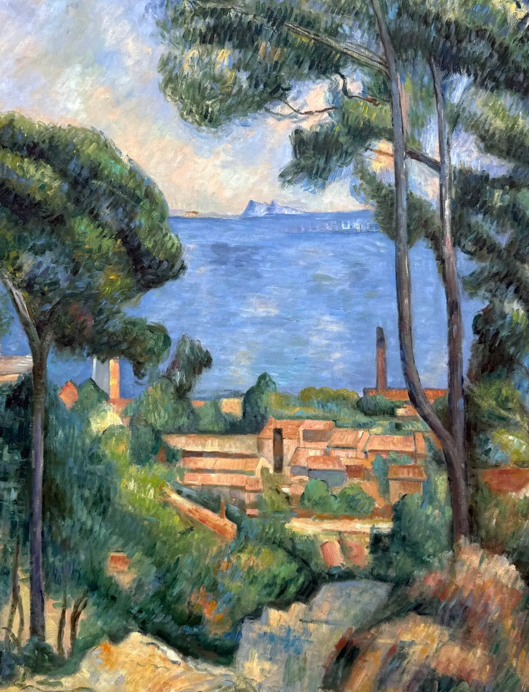 Galerie Mont L'Estaque and the Château d'If – Paul Cézanne^ Cézanne