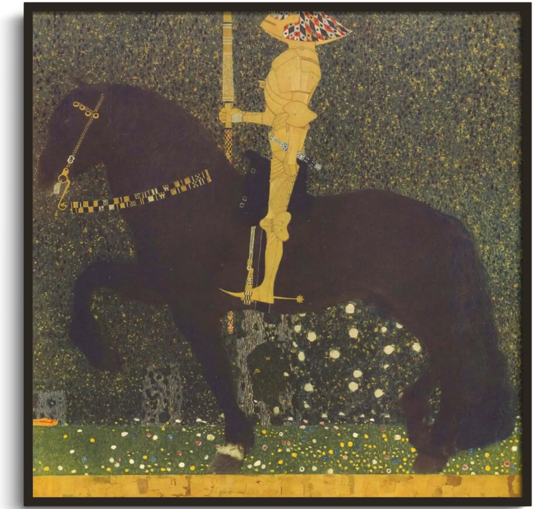 Galerie Mont Life is a struggle (The Golden Knight) - Gustav Klimt^ Klimt