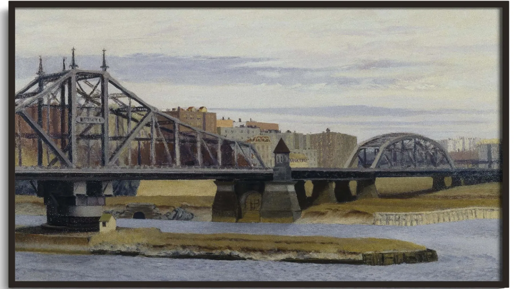 Galerie Mont Macomb's Dam Bridge - Edward Hopper^ Hopper