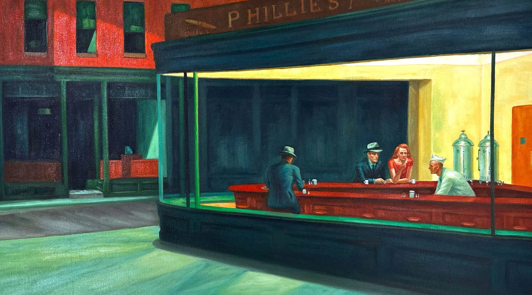 Galerie Mont Nighthawks - Edward Hopper^ Hopper