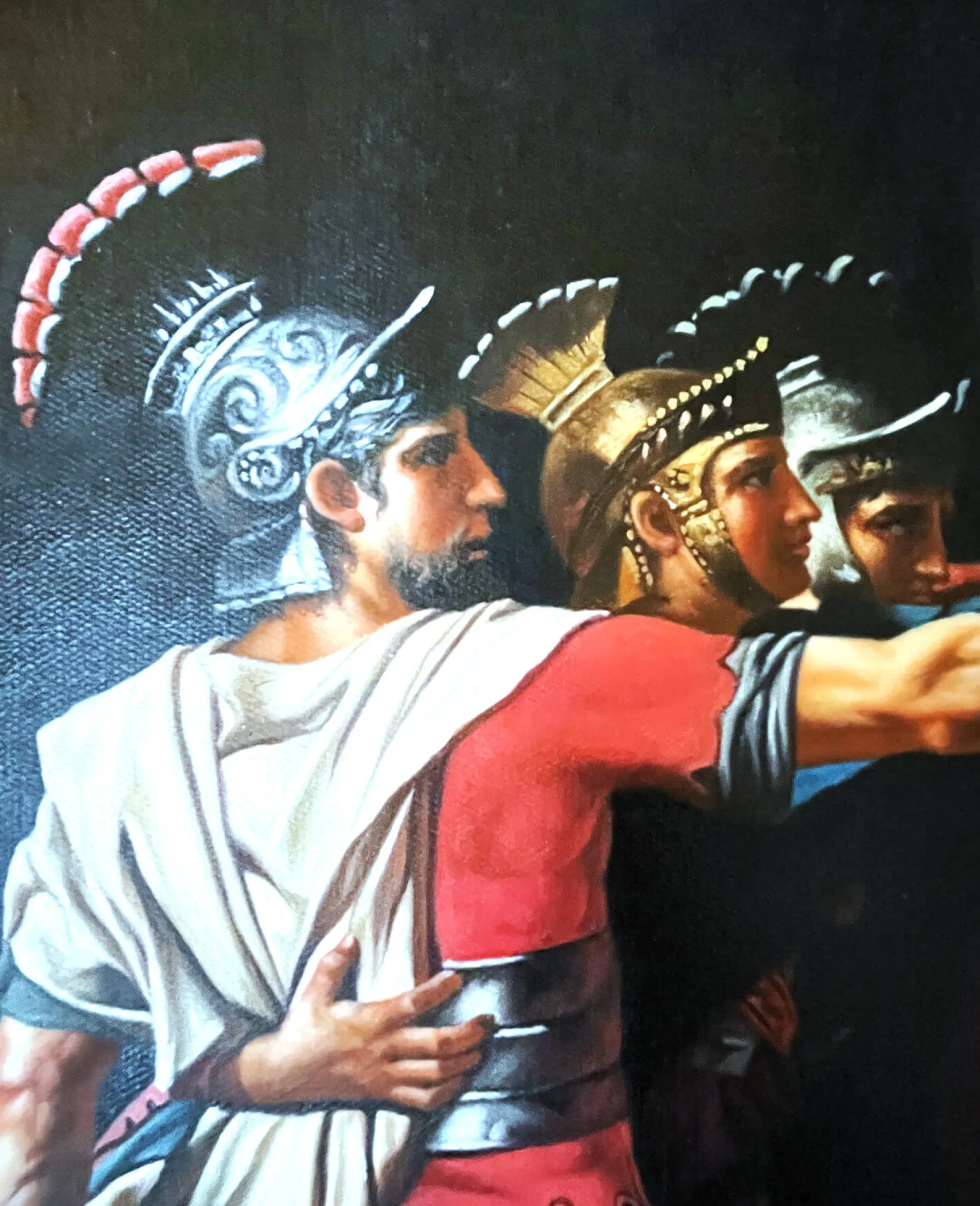 oath_of_the_horatii_jacqueslouis_david_5.webp Galerie Mont Oath of the Horatii - Jacques-Louis David^ David