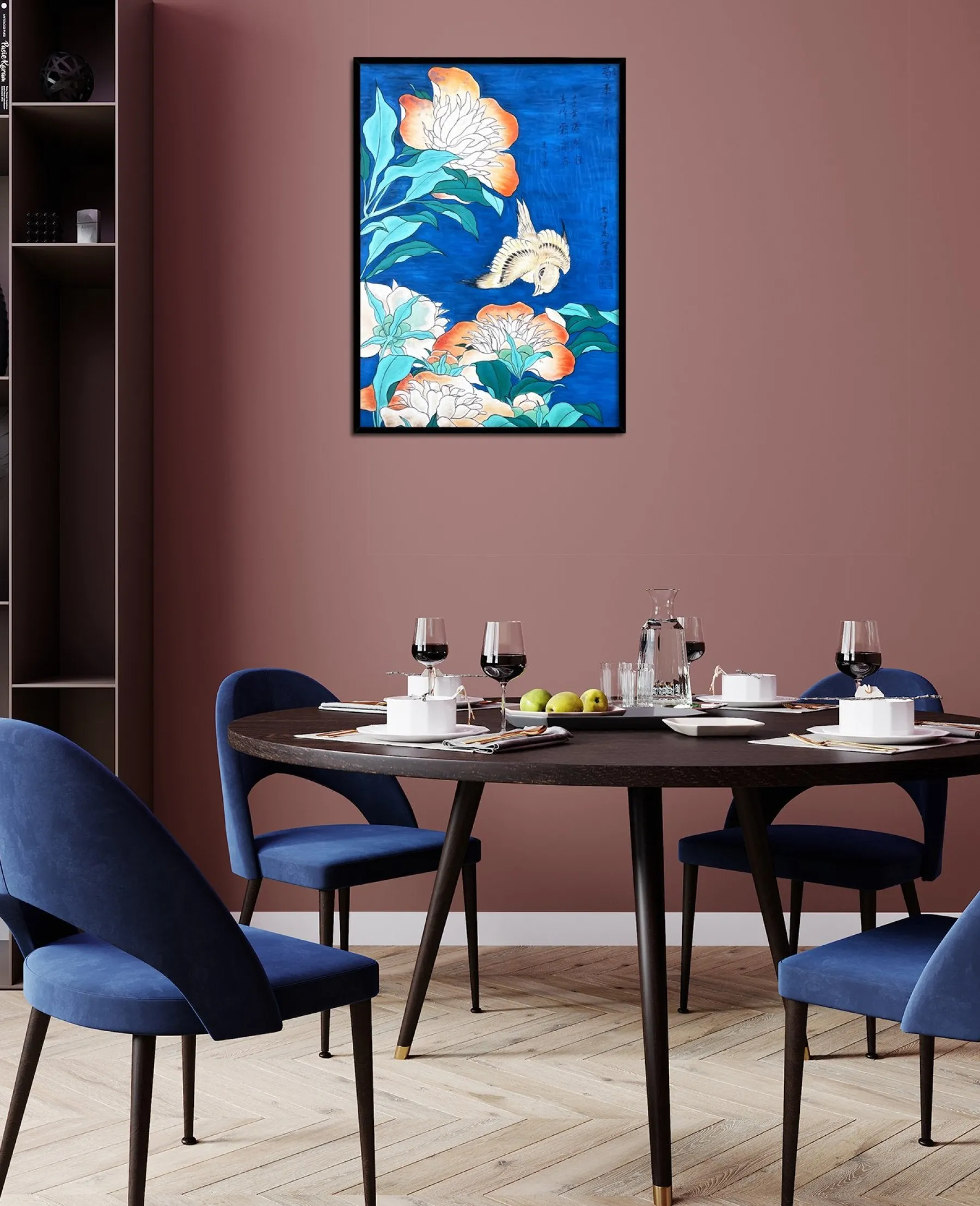 peonies_and_canary__hokusai_17.webp Galerie Mont Peonies and Canary - Hokusai^ Hokusai