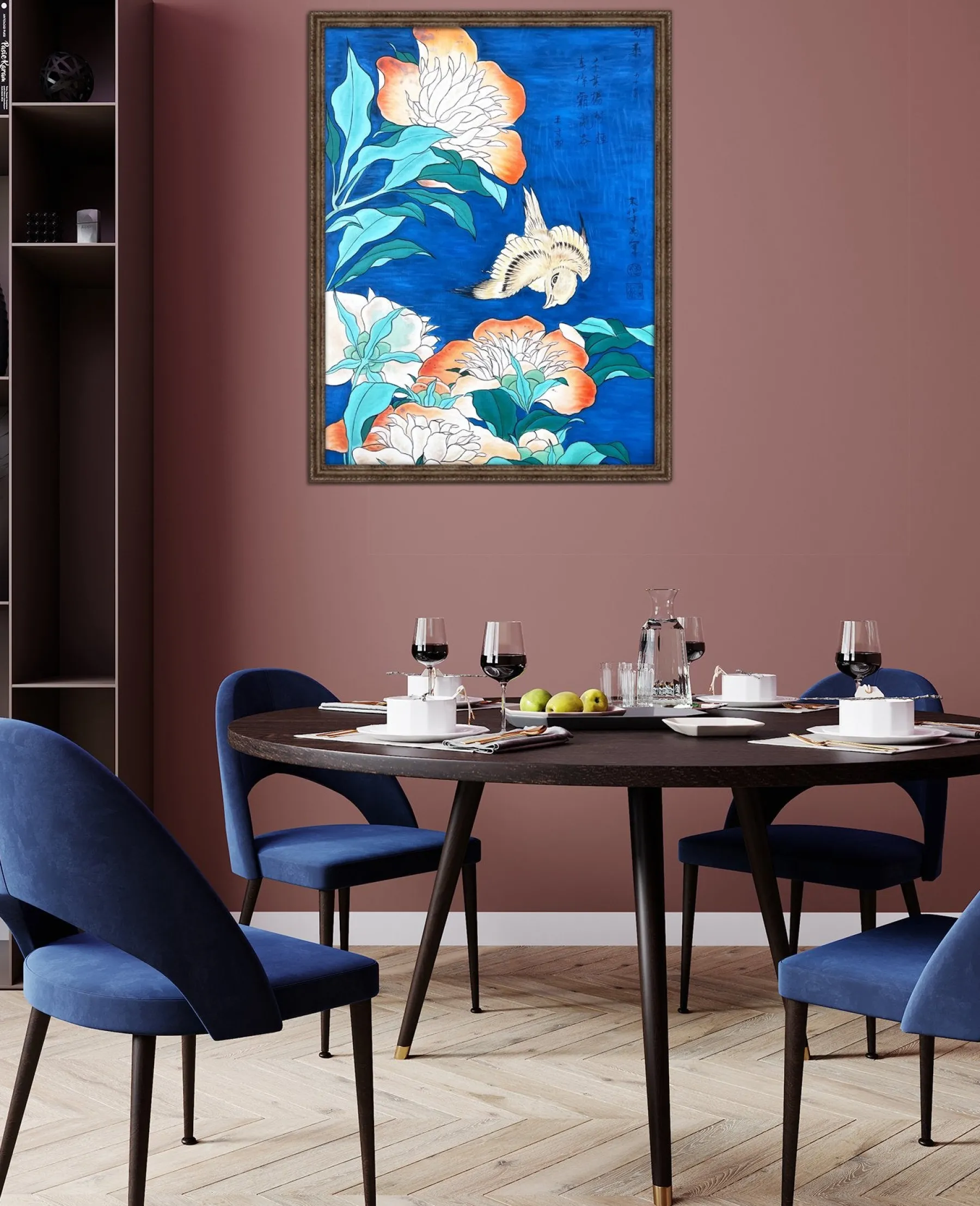 peonies_and_canary__hokusai_27.webp Galerie Mont Peonies and Canary - Hokusai^ Hokusai