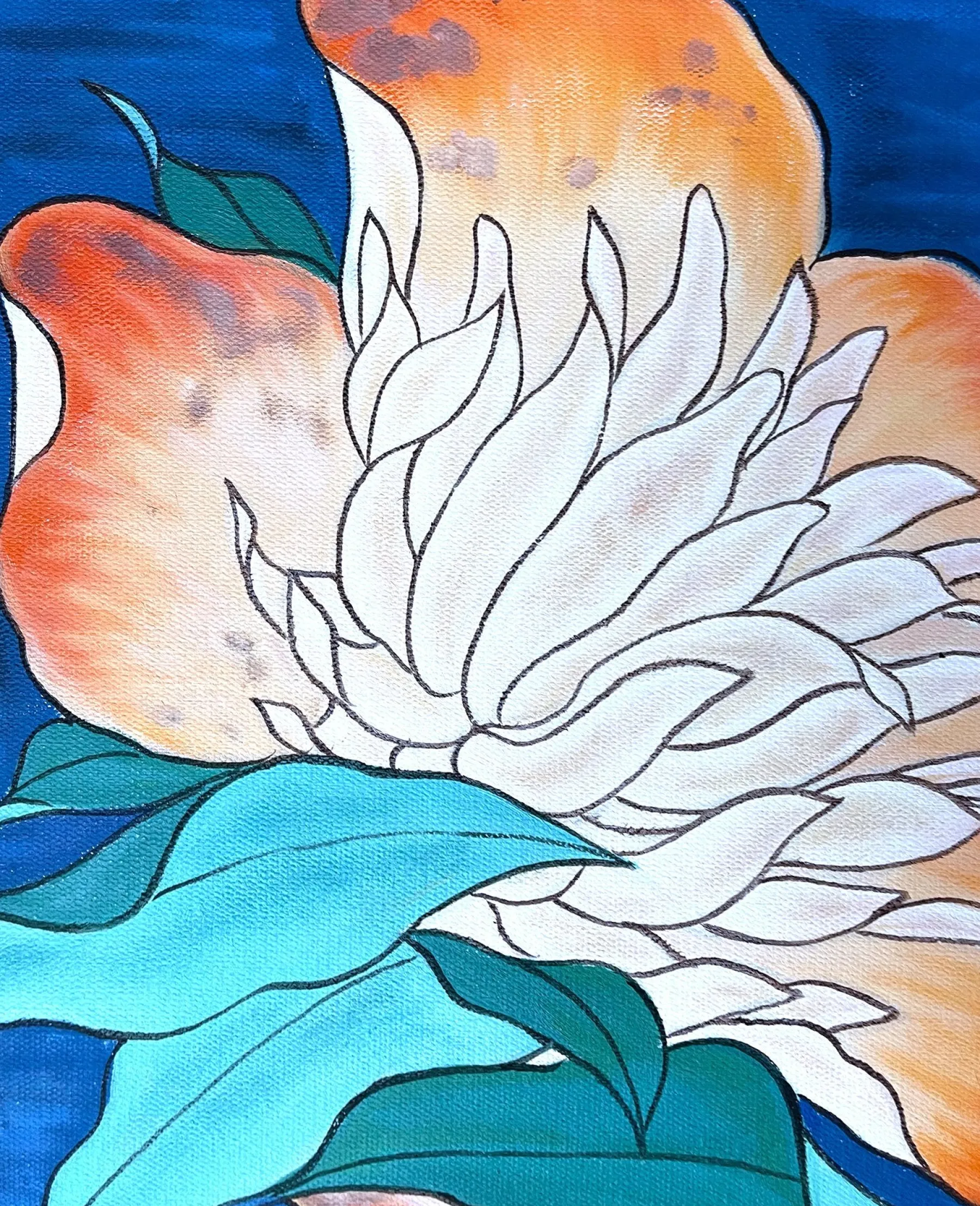 peonies_and_canary__hokusai_5.webp Galerie Mont Peonies and Canary - Hokusai^ Hokusai