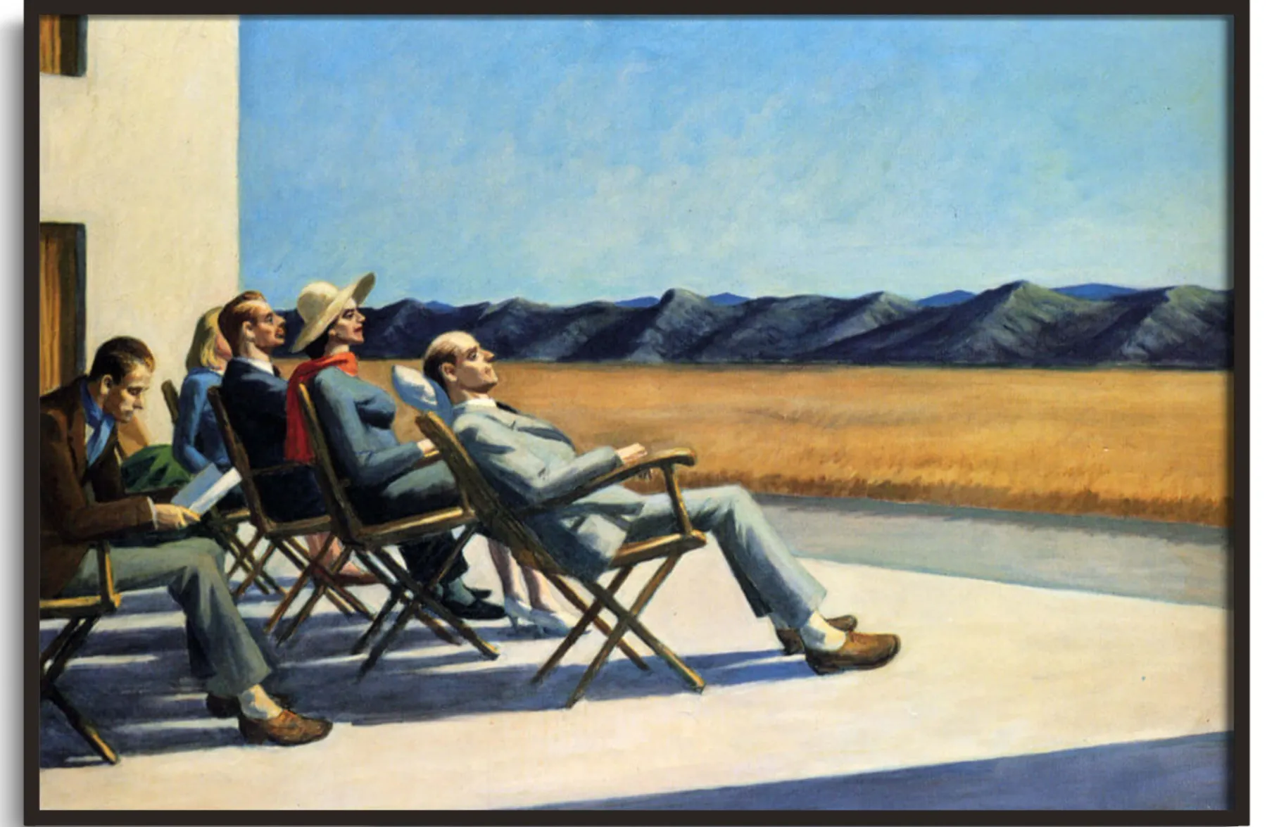 Galerie Mont People in the sun - Edward Hopper^ Hopper