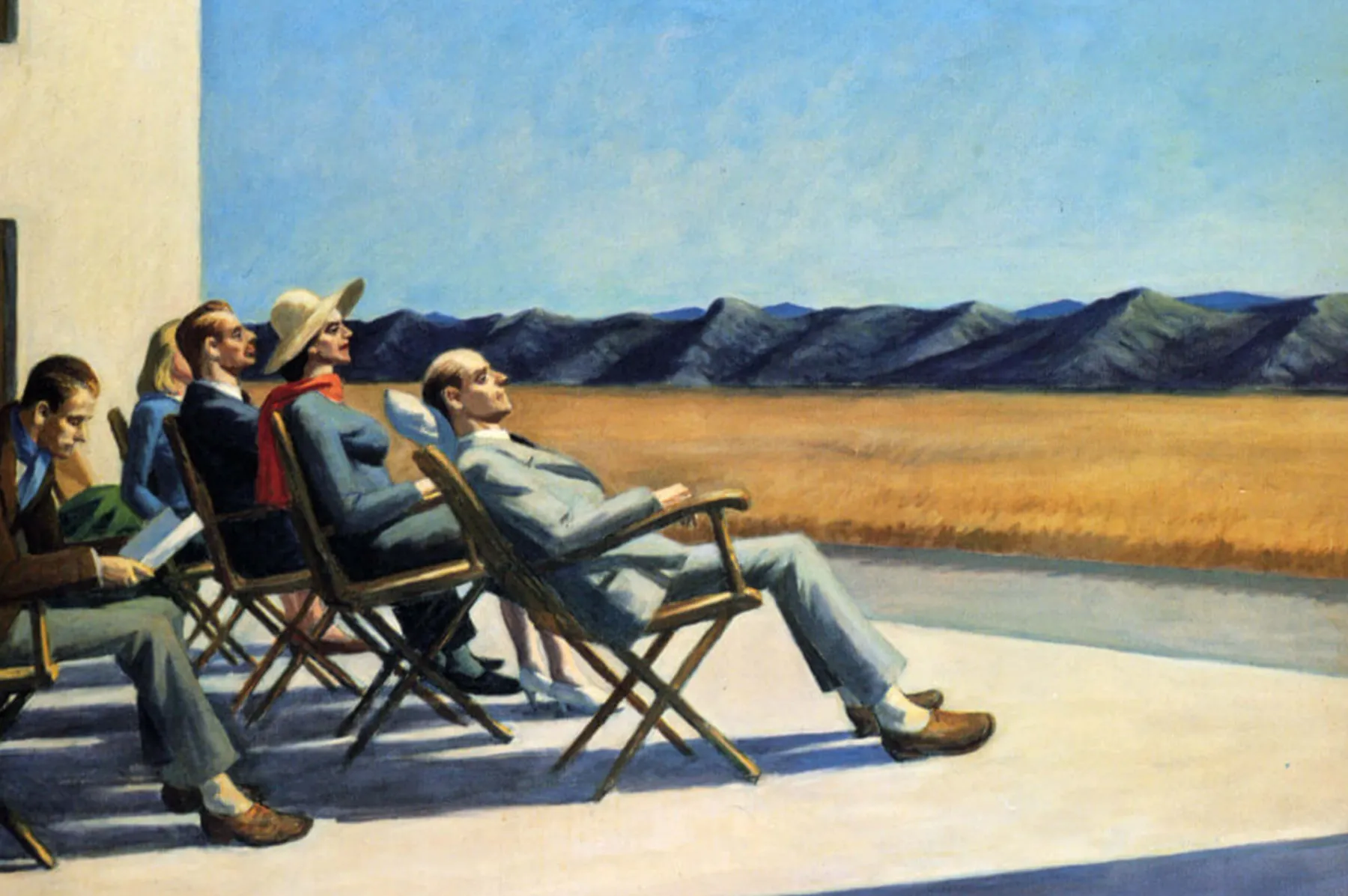 Galerie Mont People in the sun - Edward Hopper^ Hopper