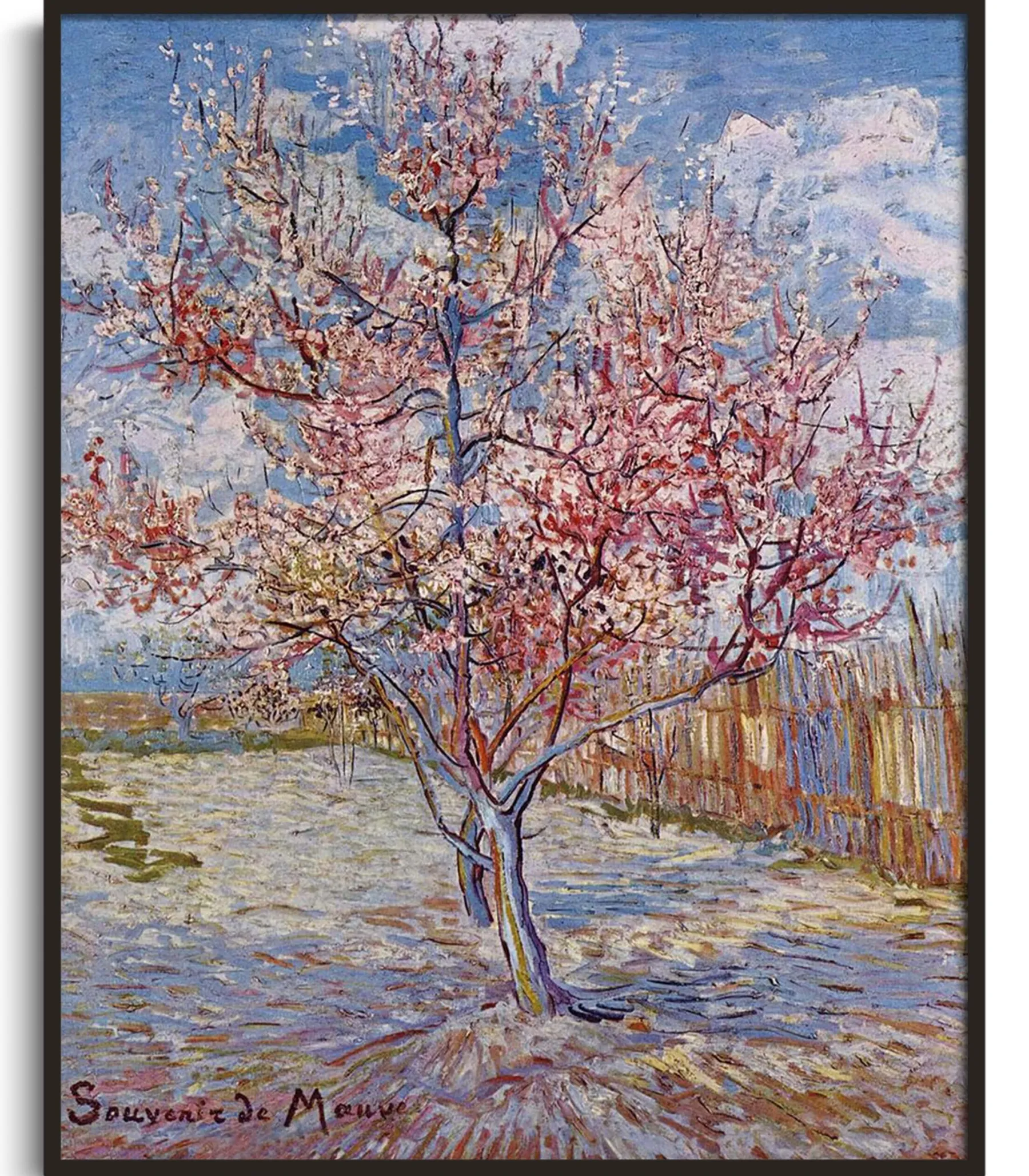 Galerie Mont Pink peach tree - Vincent Van Gogh^ Van Gogh