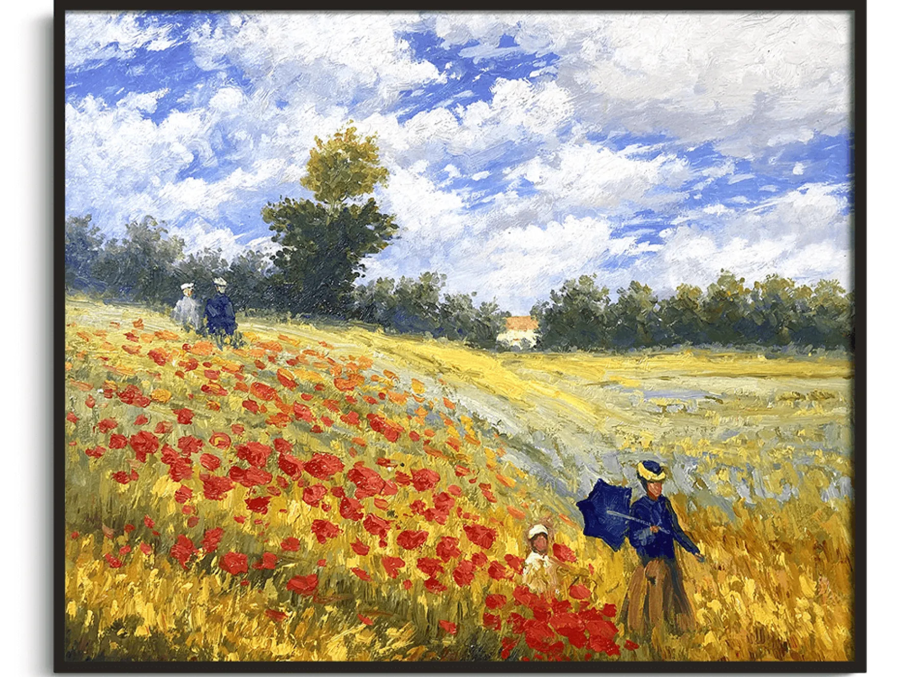 Galerie Mont Poppy Field - Claude Monet^ Monet
