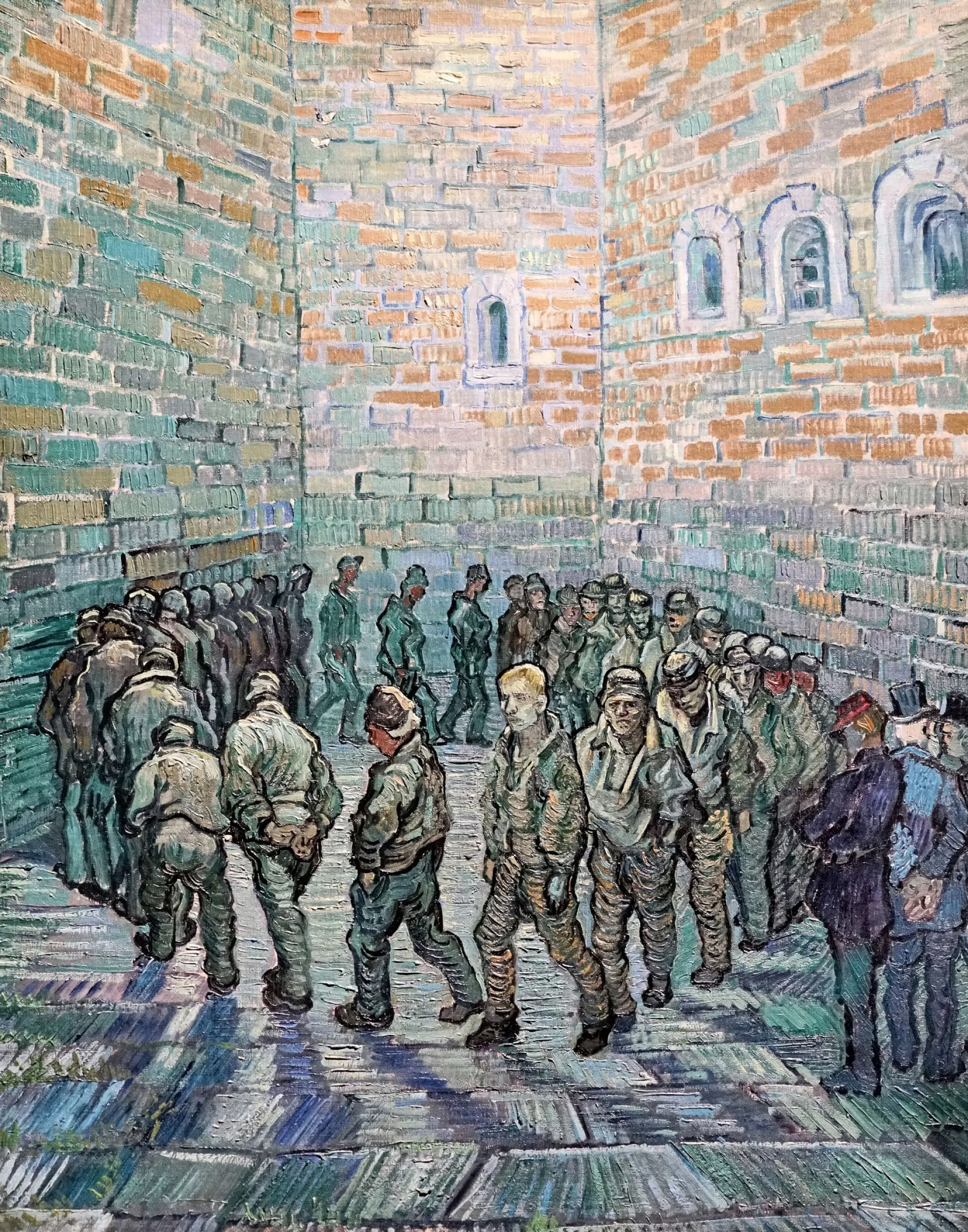 prisoners_exercising__vincent_van_gogh_2.webp Galerie Mont Prisoners Exercising - Vincent Van Gogh^ Van Gogh