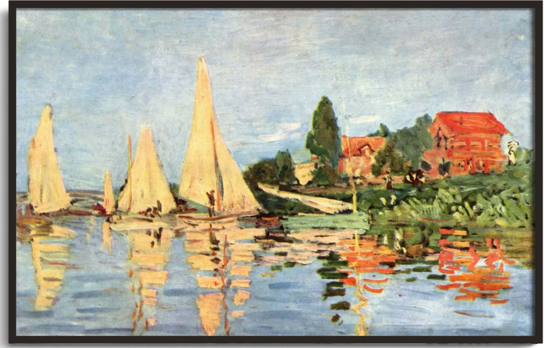 Galerie Mont Regattas in Argenteuil - Claude Monet^ Monet