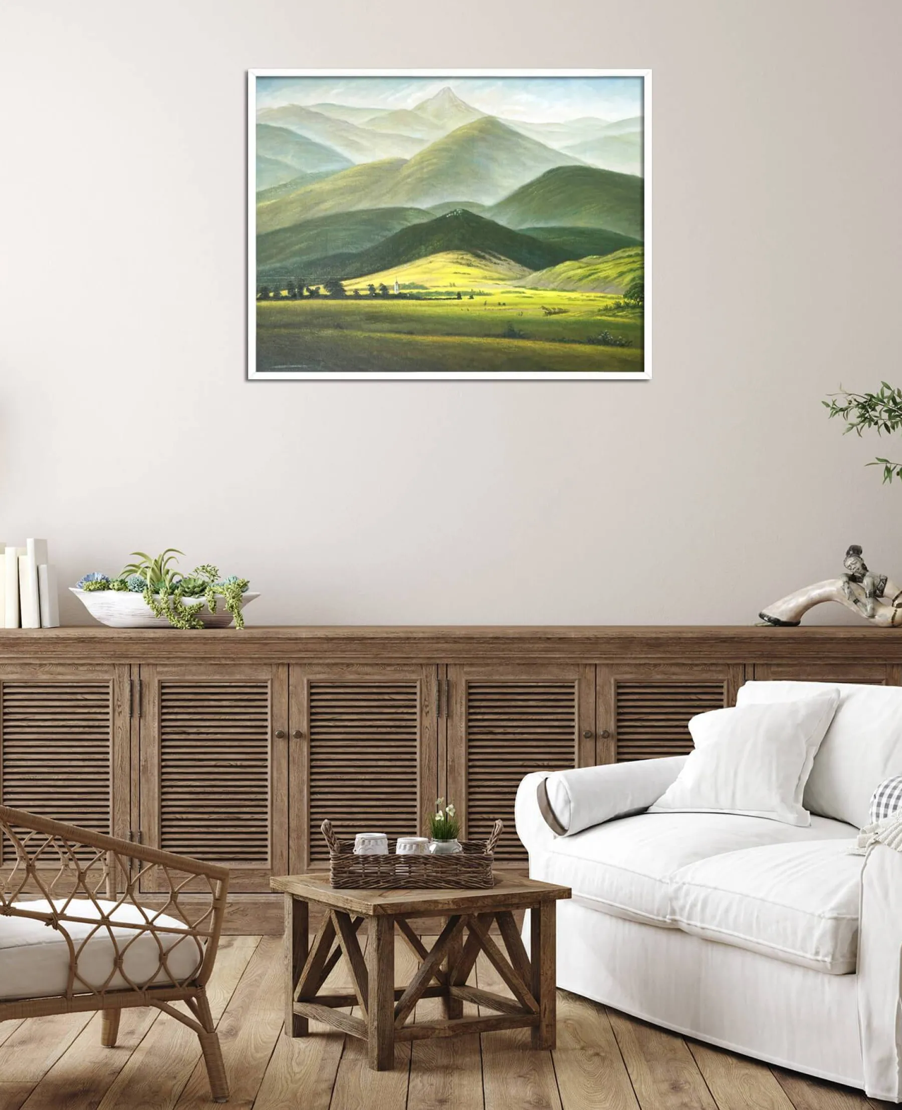 riesengebirge_landscape__caspar_david_friedrich_16.webp Galerie Mont Riesengebirge Landscape - Caspar David Friedrich^ Friedrich