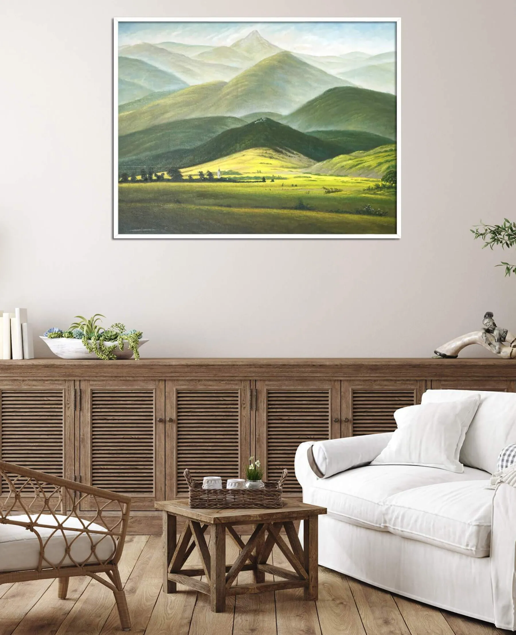 riesengebirge_landscape__caspar_david_friedrich_22.webp Galerie Mont Riesengebirge Landscape - Caspar David Friedrich^ Friedrich