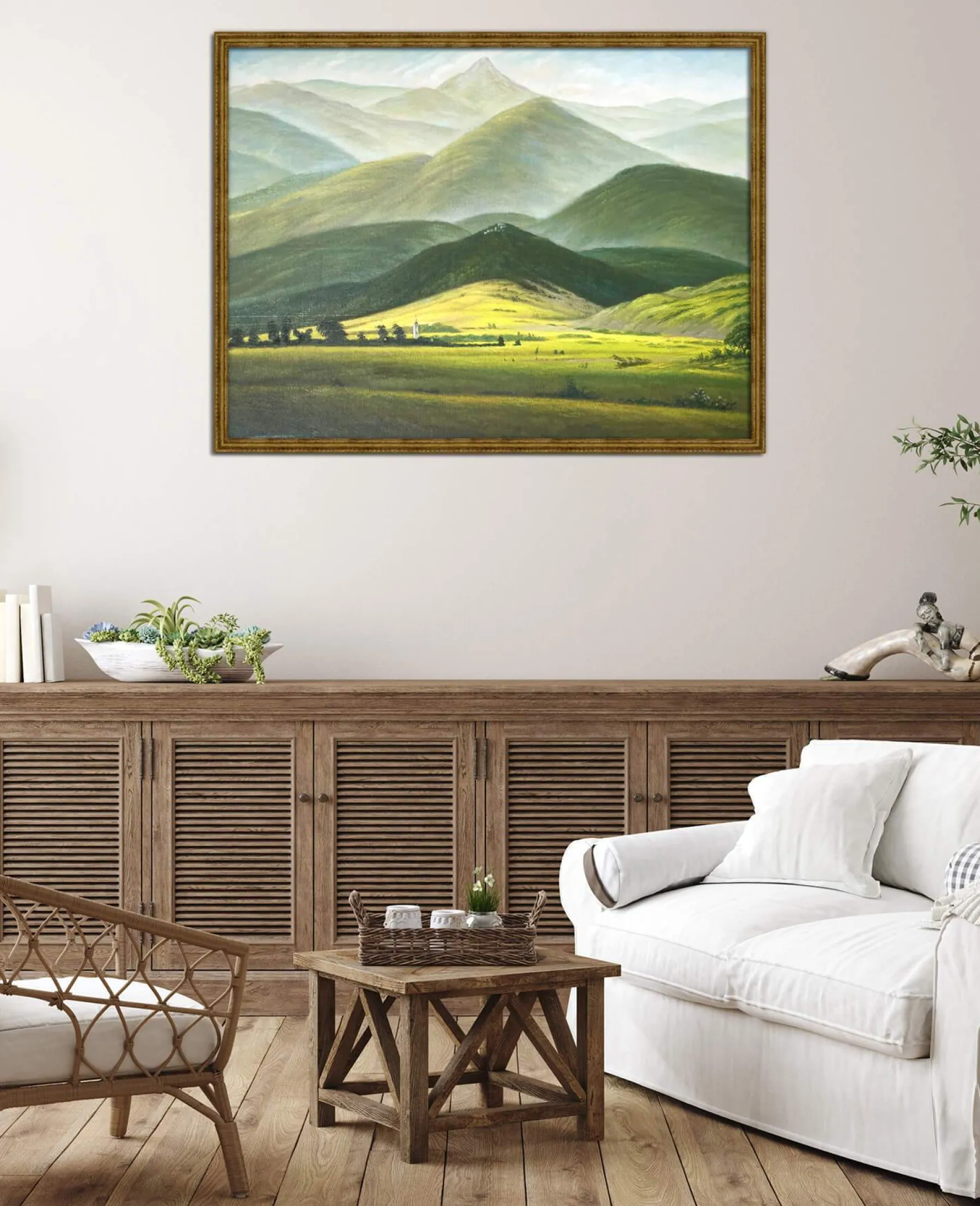 riesengebirge_landscape__caspar_david_friedrich_27.webp Galerie Mont Riesengebirge Landscape - Caspar David Friedrich^ Friedrich