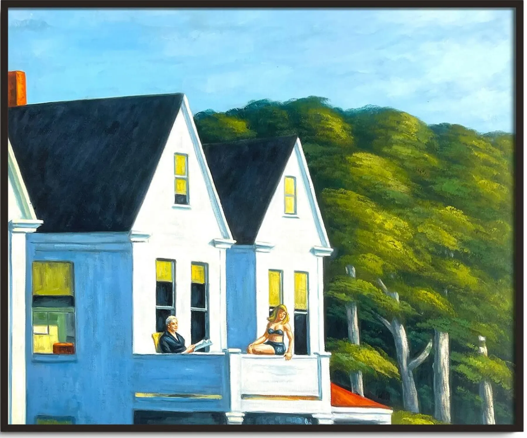 Galerie Mont Second Story Sunlight - Edward Hopper^ Hopper