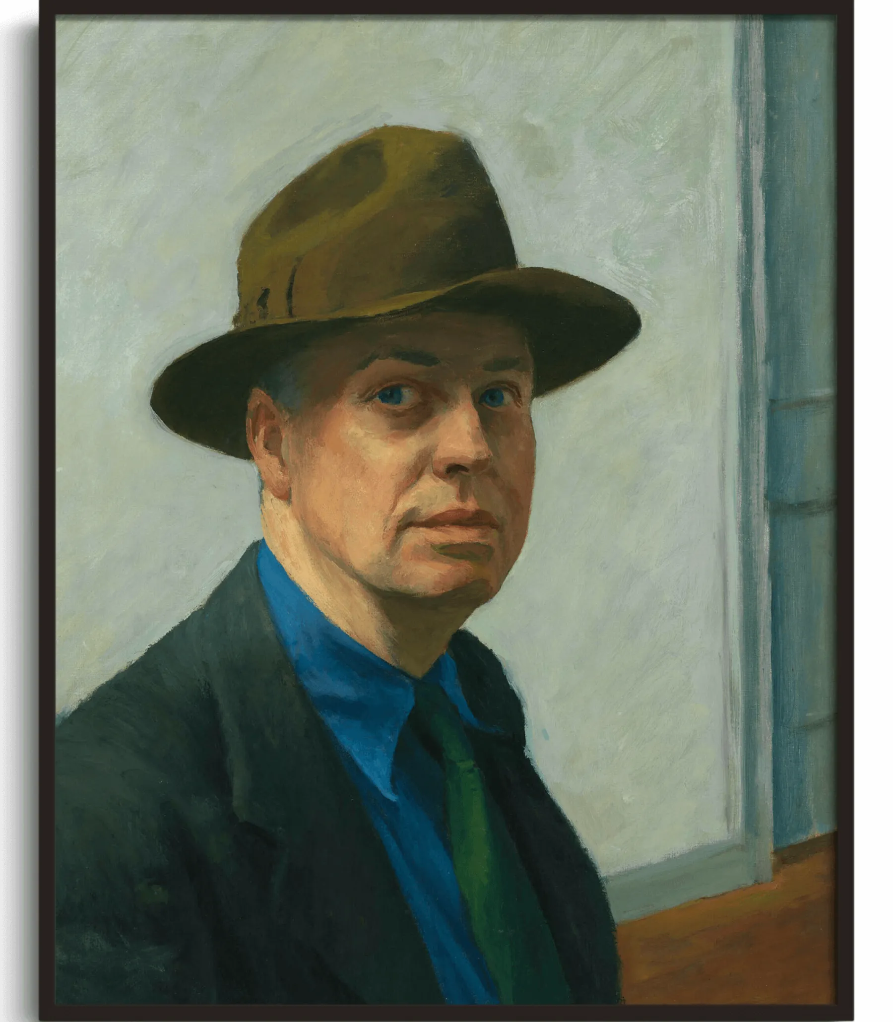 Galerie Mont Self Portrait - Edward Hopper^ Hopper