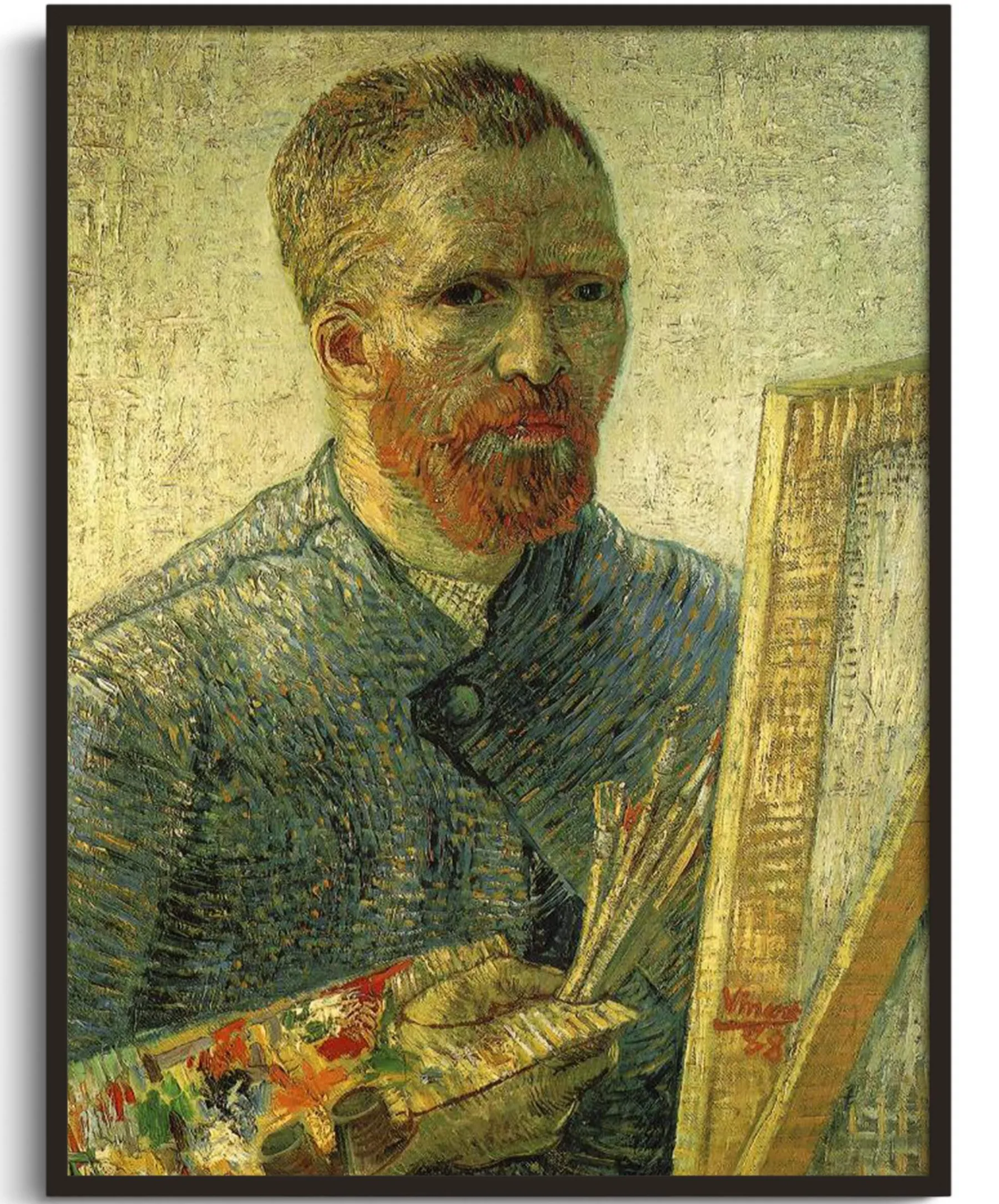 Galerie Mont Self-Portrait as a Painter - Vincent Van Gogh^ Van Gogh