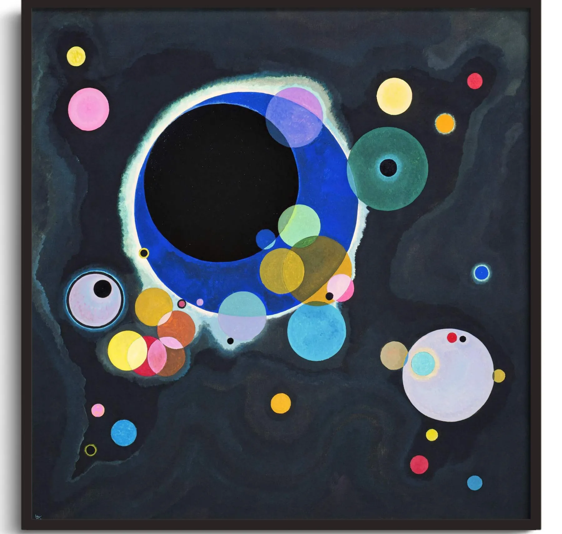 Galerie Mont Several circles - Vassily Kandinsky^ Kandinsky