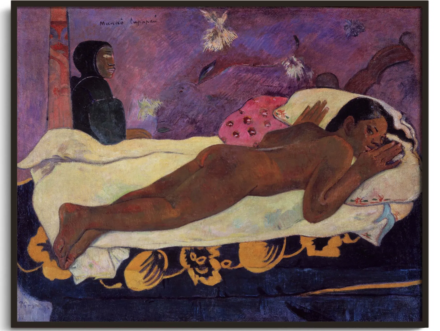 Galerie Mont Spirit of the Dead Watching (Manao tupapau) - Paul Gauguin^ Gauguin