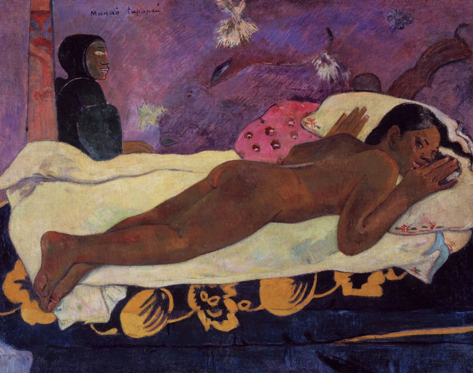 Galerie Mont Spirit of the Dead Watching (Manao tupapau) - Paul Gauguin^ Gauguin
