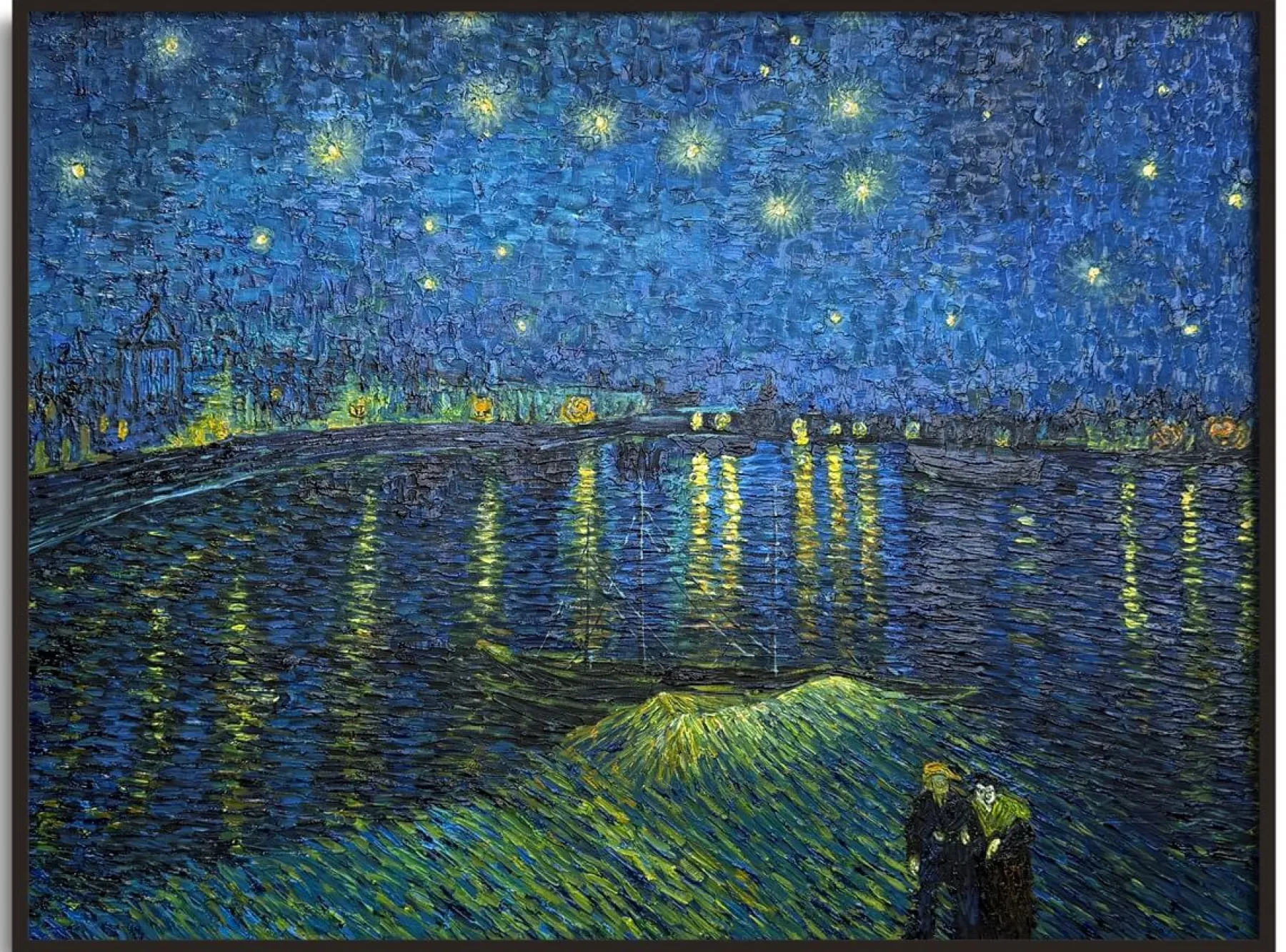 Galerie Mont Starry Night Over the Rhône - Vincent Van Gogh^ Van Gogh