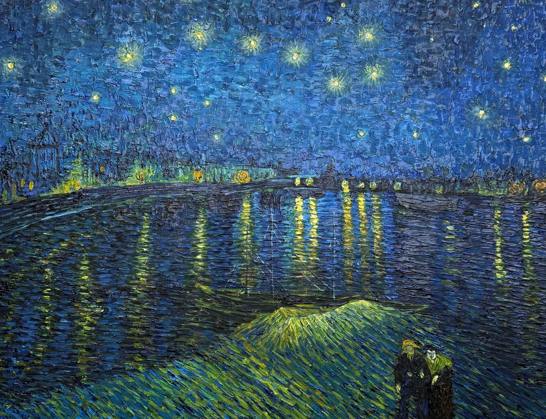 Galerie Mont Starry Night Over the Rhône - Vincent Van Gogh^ Van Gogh