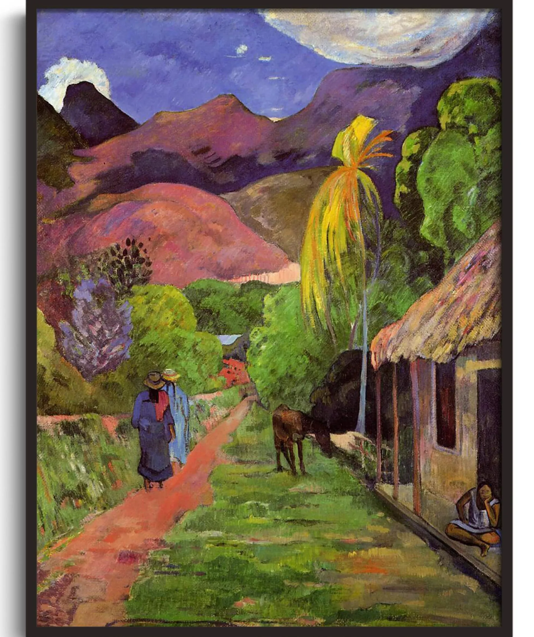 Galerie Mont Street in Tahiti - Paul Gauguin^ Gauguin