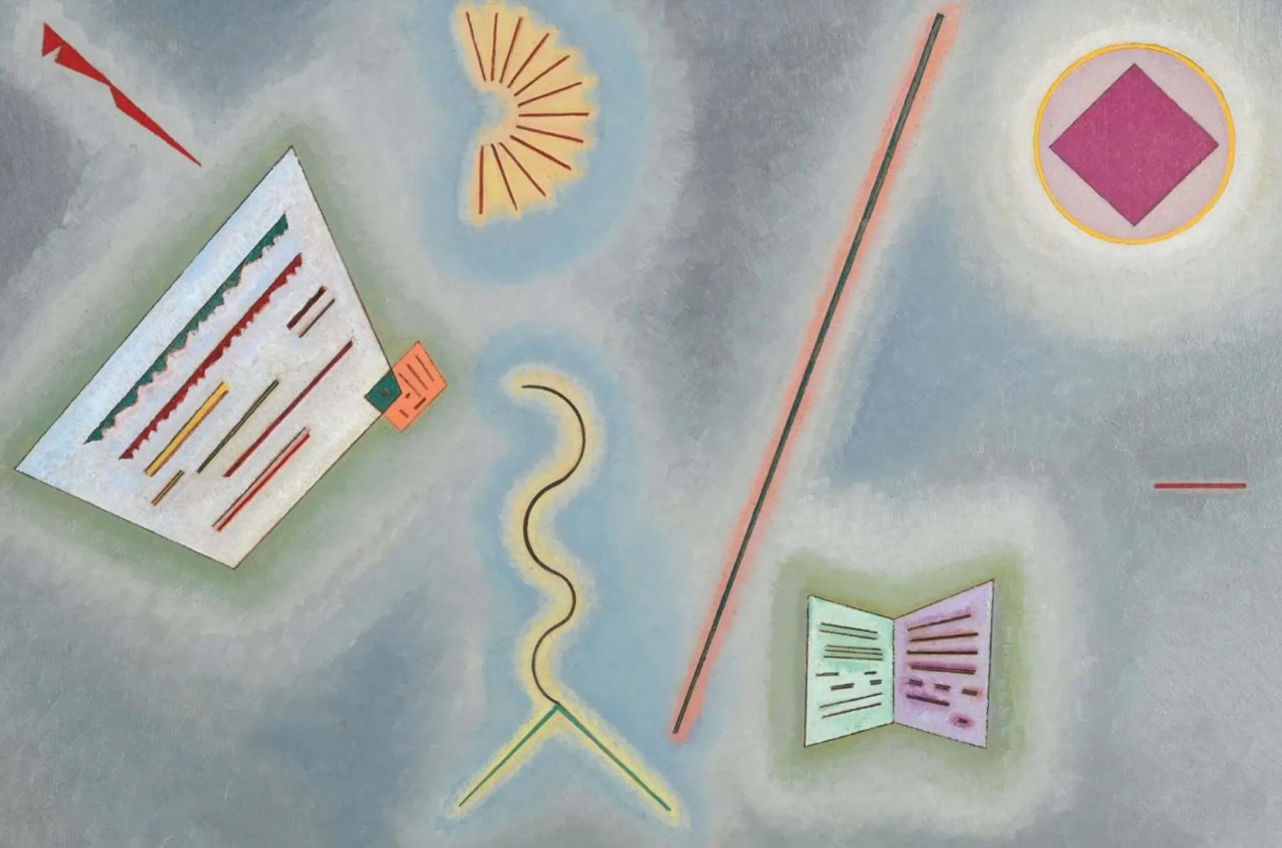 Galerie Mont Surfaces and lines - Vassily Kandinsky^ Kandinsky