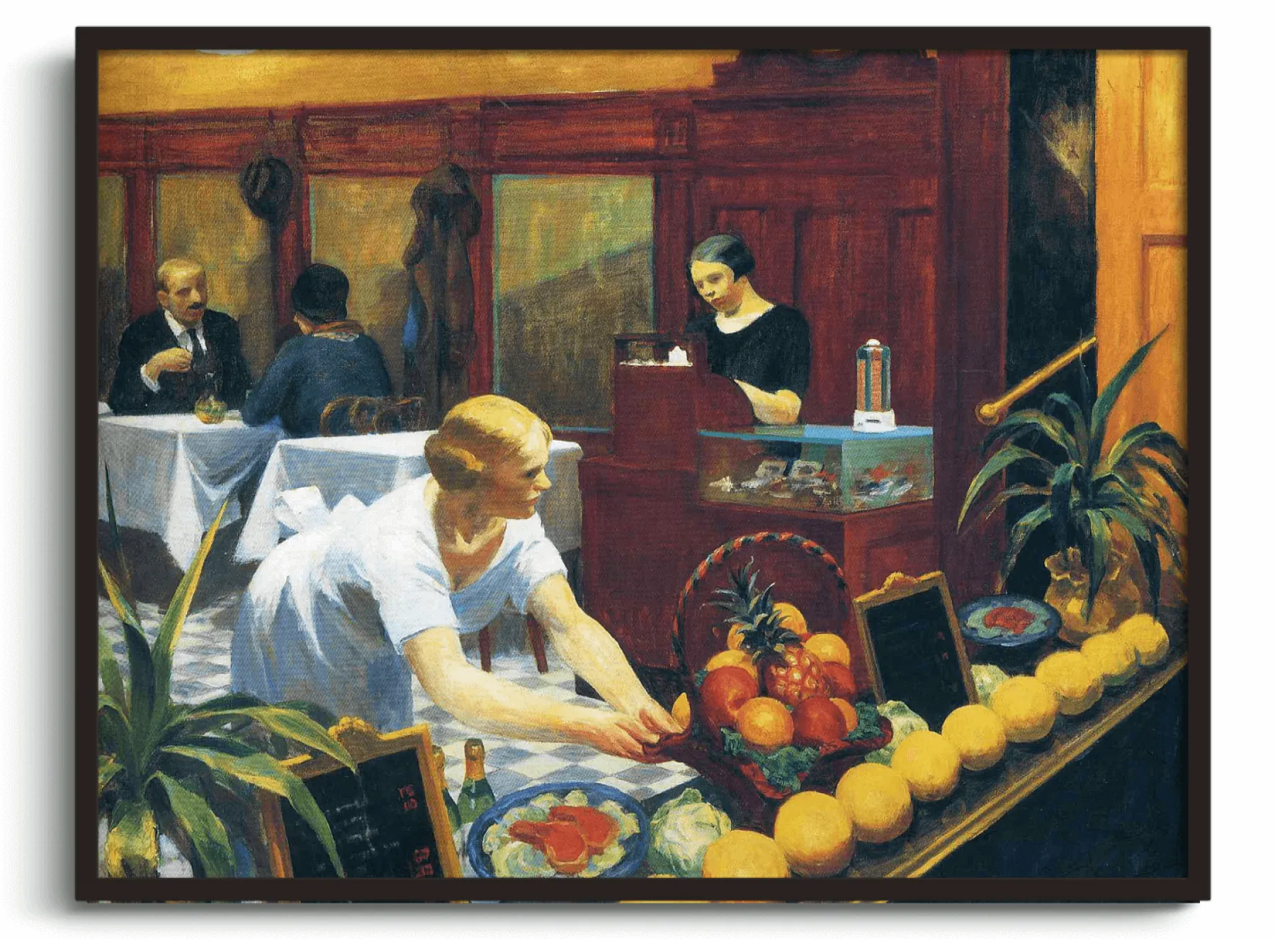 Galerie Mont Table for ladies - Edward Hopper^ Hopper