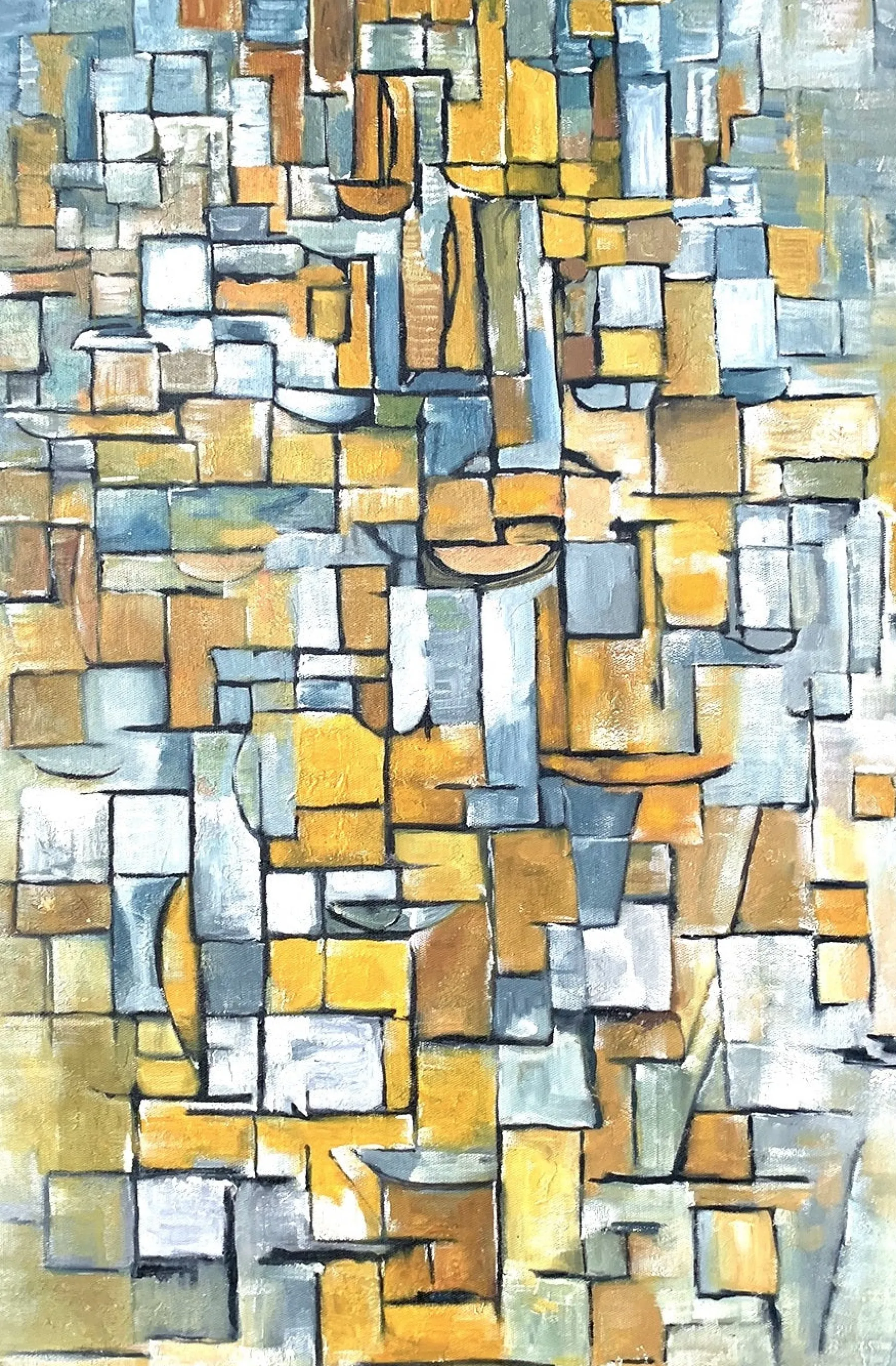 Galerie Mont Tableau no.1 - Piet Mondrian^ Mondrian