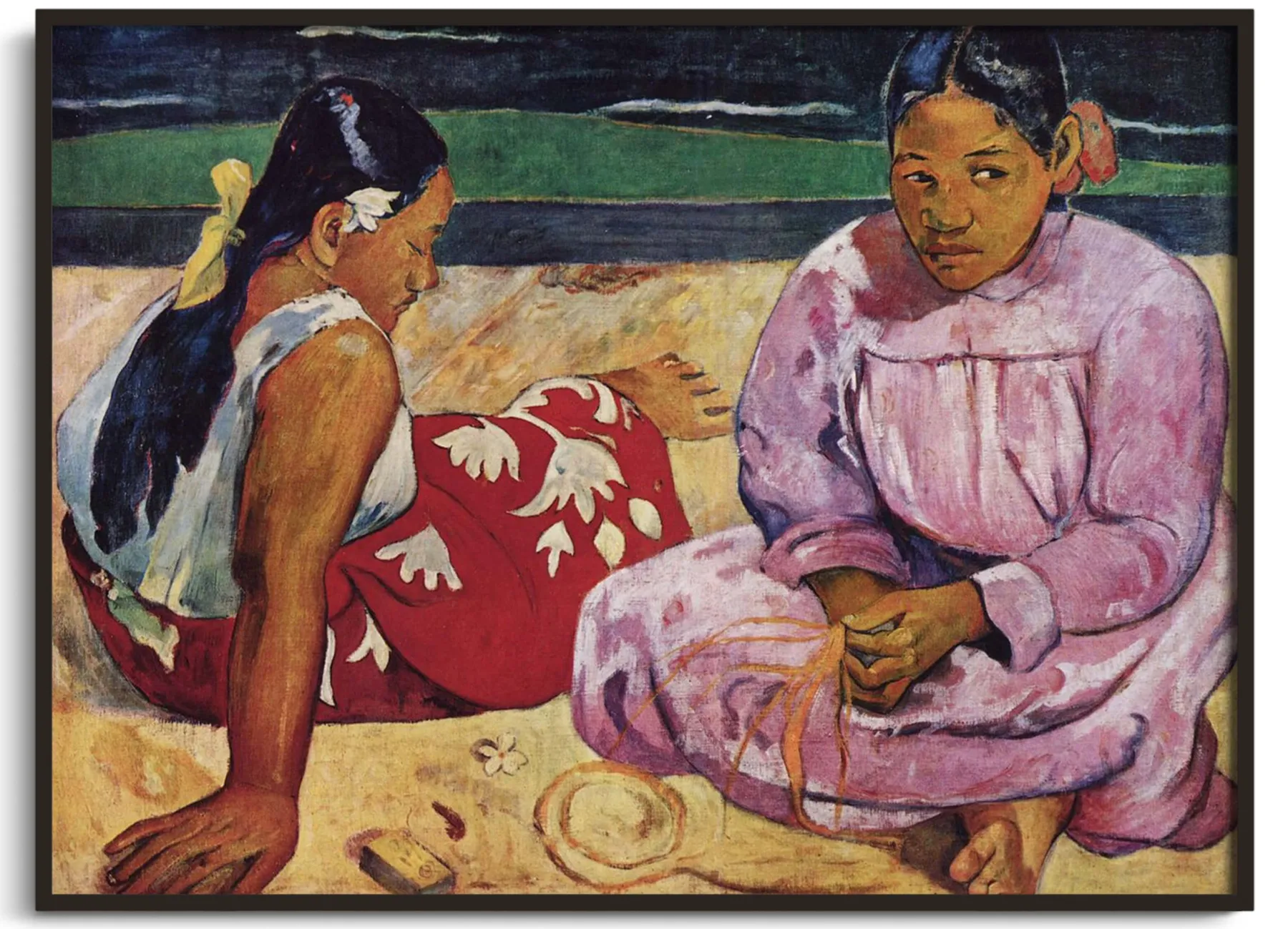 Galerie Mont Tahitian women on the beach - Paul Gauguin^ Gauguin