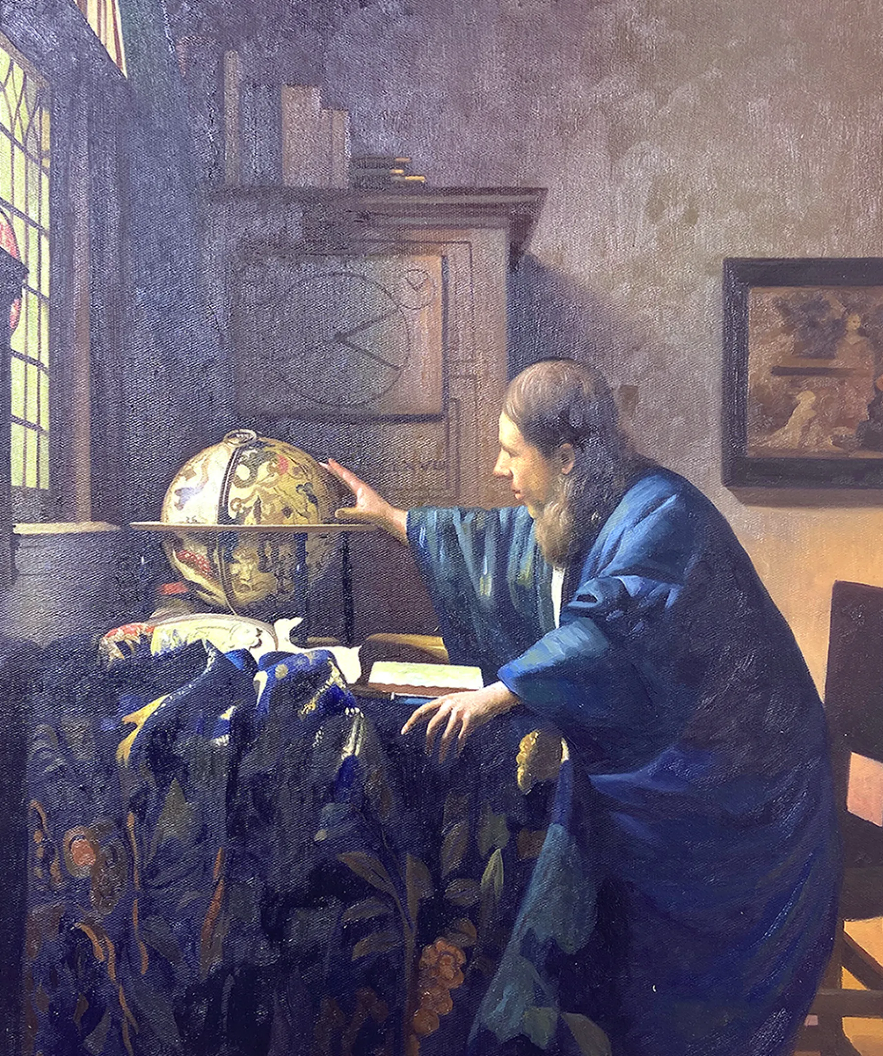 Galerie Mont The Astronomer - Johannes Vermeer^ Vermeer