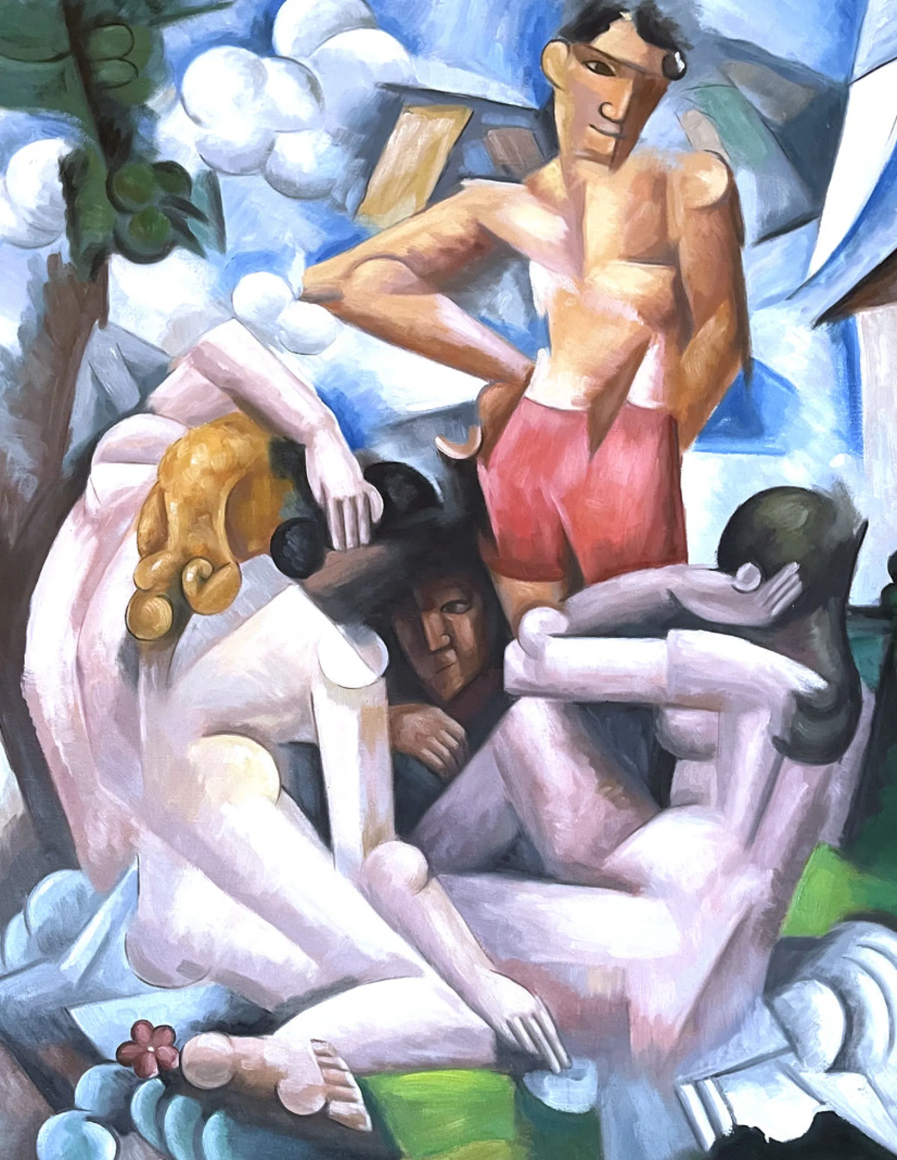 Galerie Mont The Bathers - Roger de La Fresnaye^ De La Fresnaye