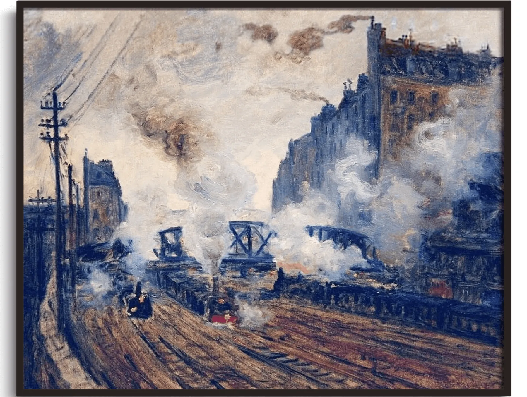 Galerie Mont The Batignolles Trench - Claude Monet^ Monet