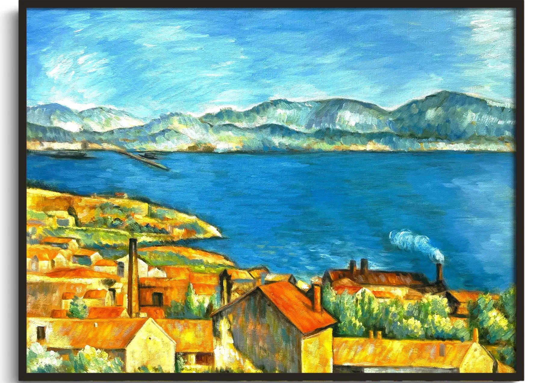 Galerie Mont The Bay of Estaque – Paul Cézanne^ Cézanne