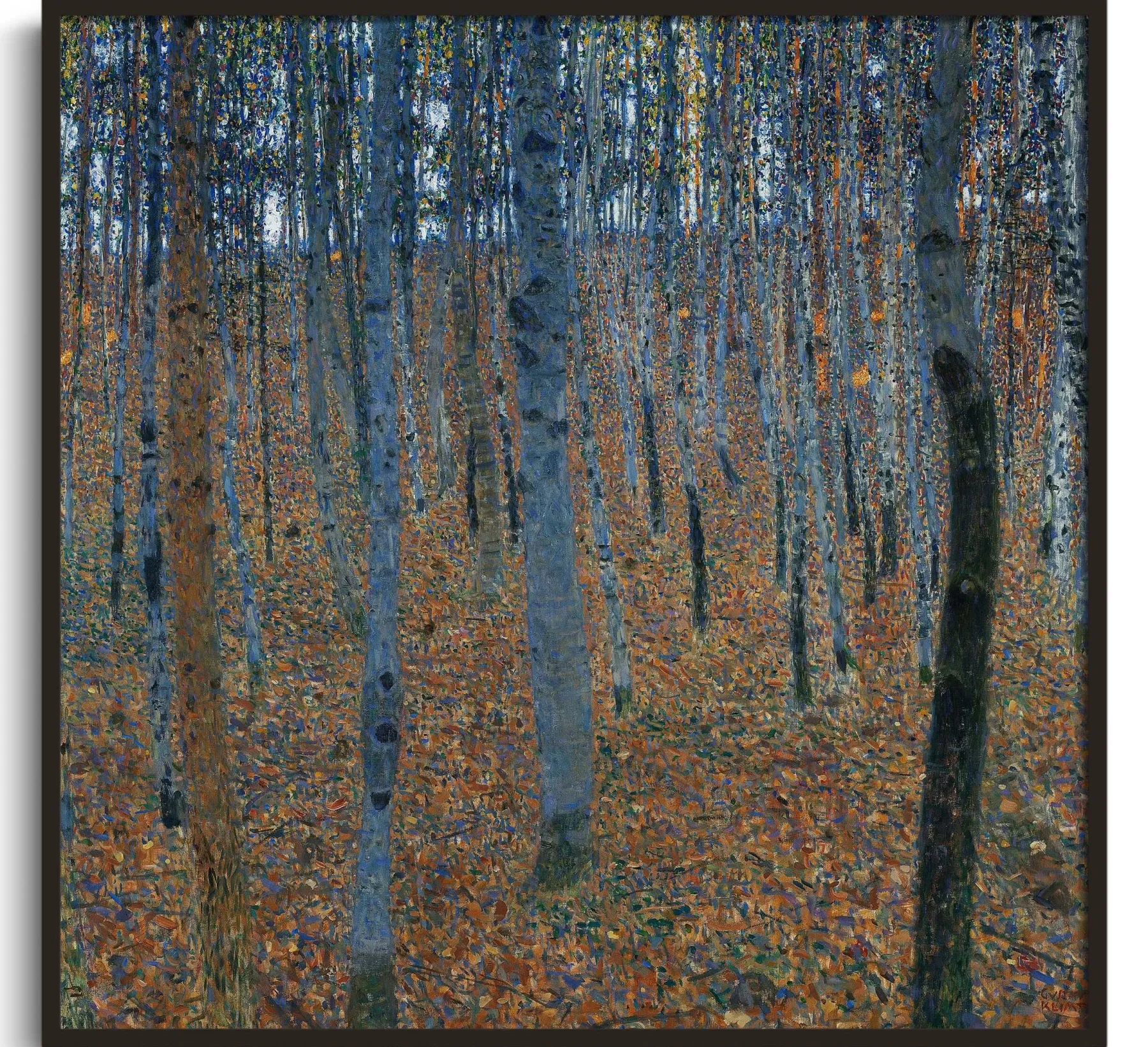 Galerie Mont The Birch Forest - Gustav Klimt^ Klimt