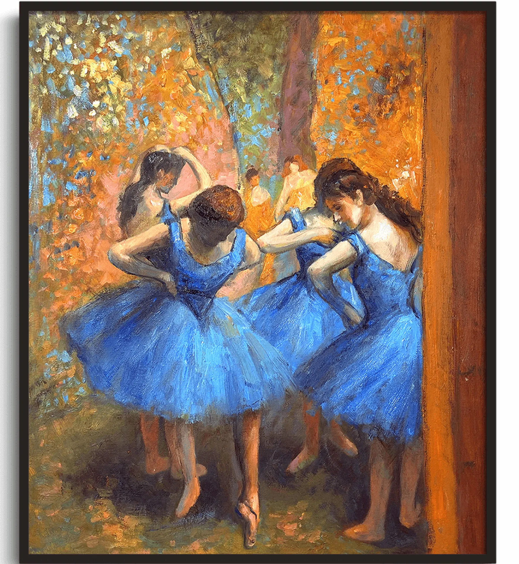 Galerie Mont The blue dancers - Edgar Degas^ Degas
