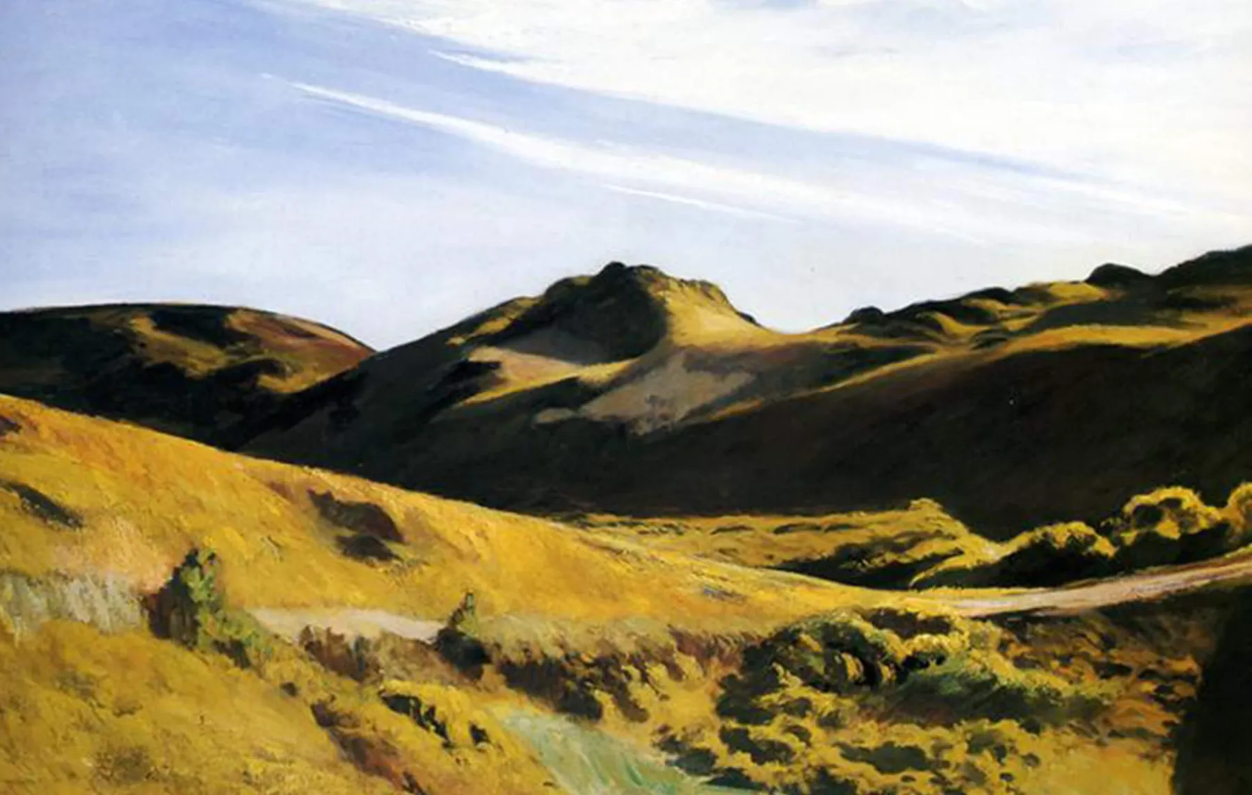 Galerie Mont The Camel's Hump - Edward Hopper^ Hopper