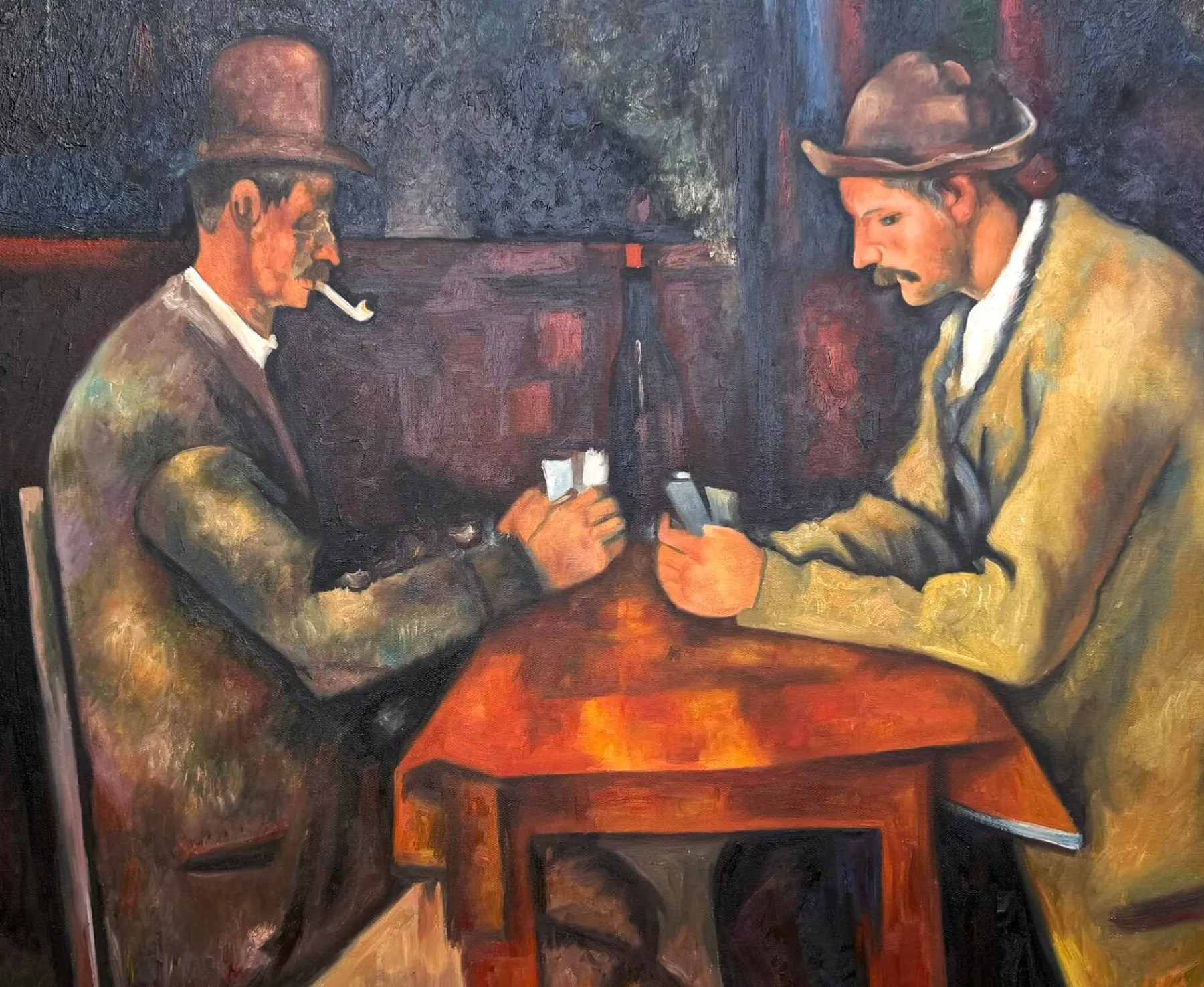 Galerie Mont The Card Players - Paul Cézanne^ Cézanne