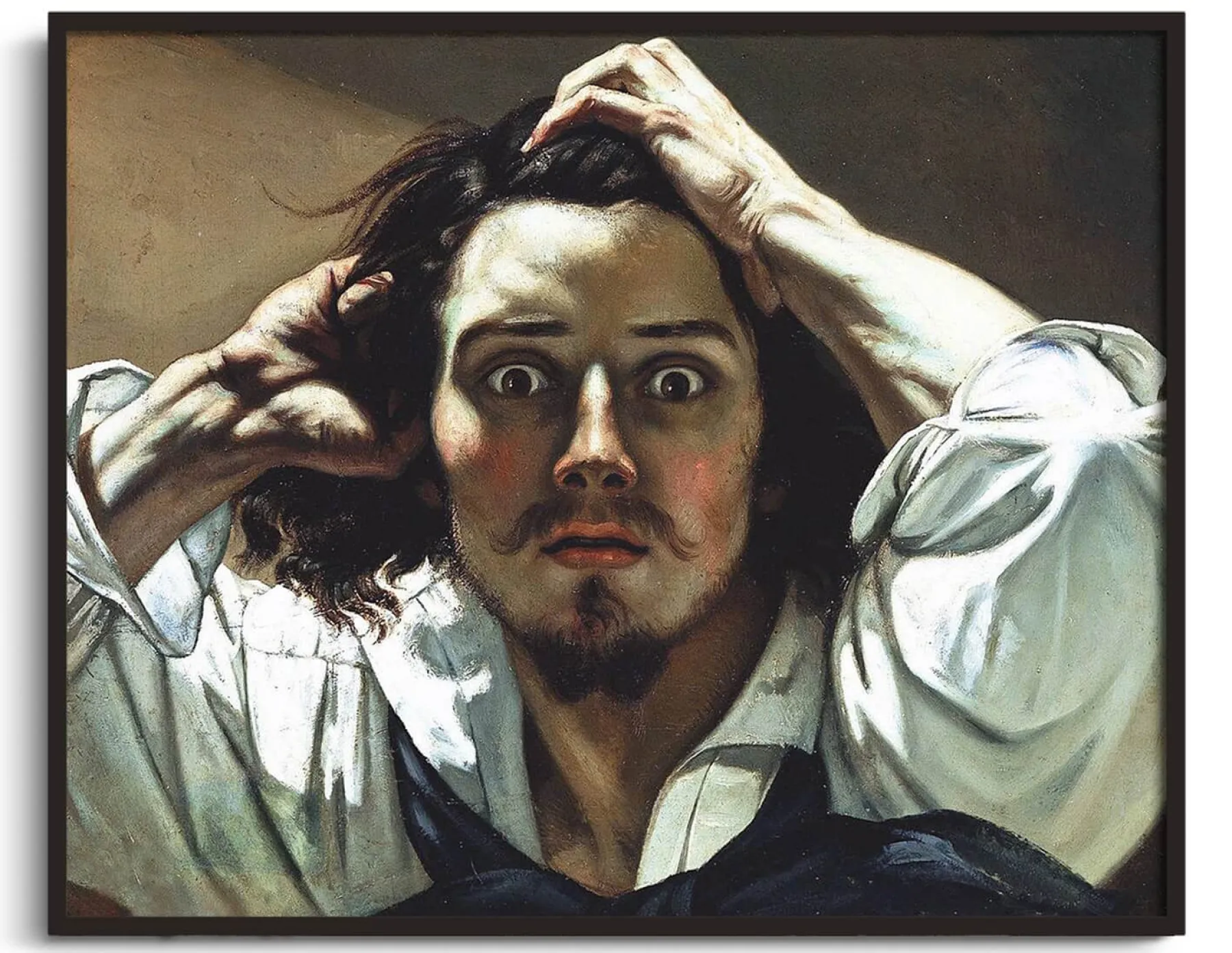 Galerie Mont The Desperate Man - Gustave Courbet^ Courbet