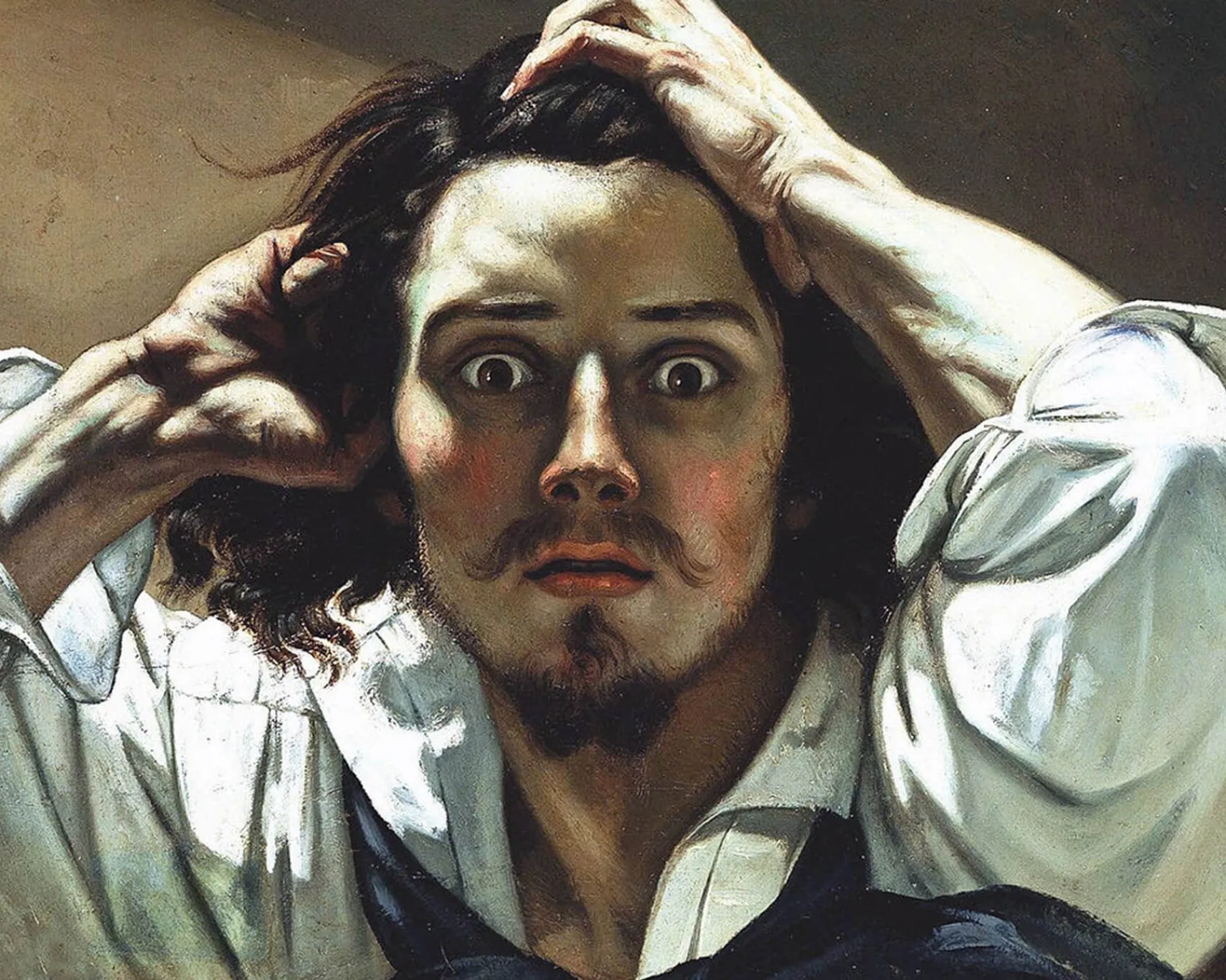 Galerie Mont The Desperate Man - Gustave Courbet^ Courbet