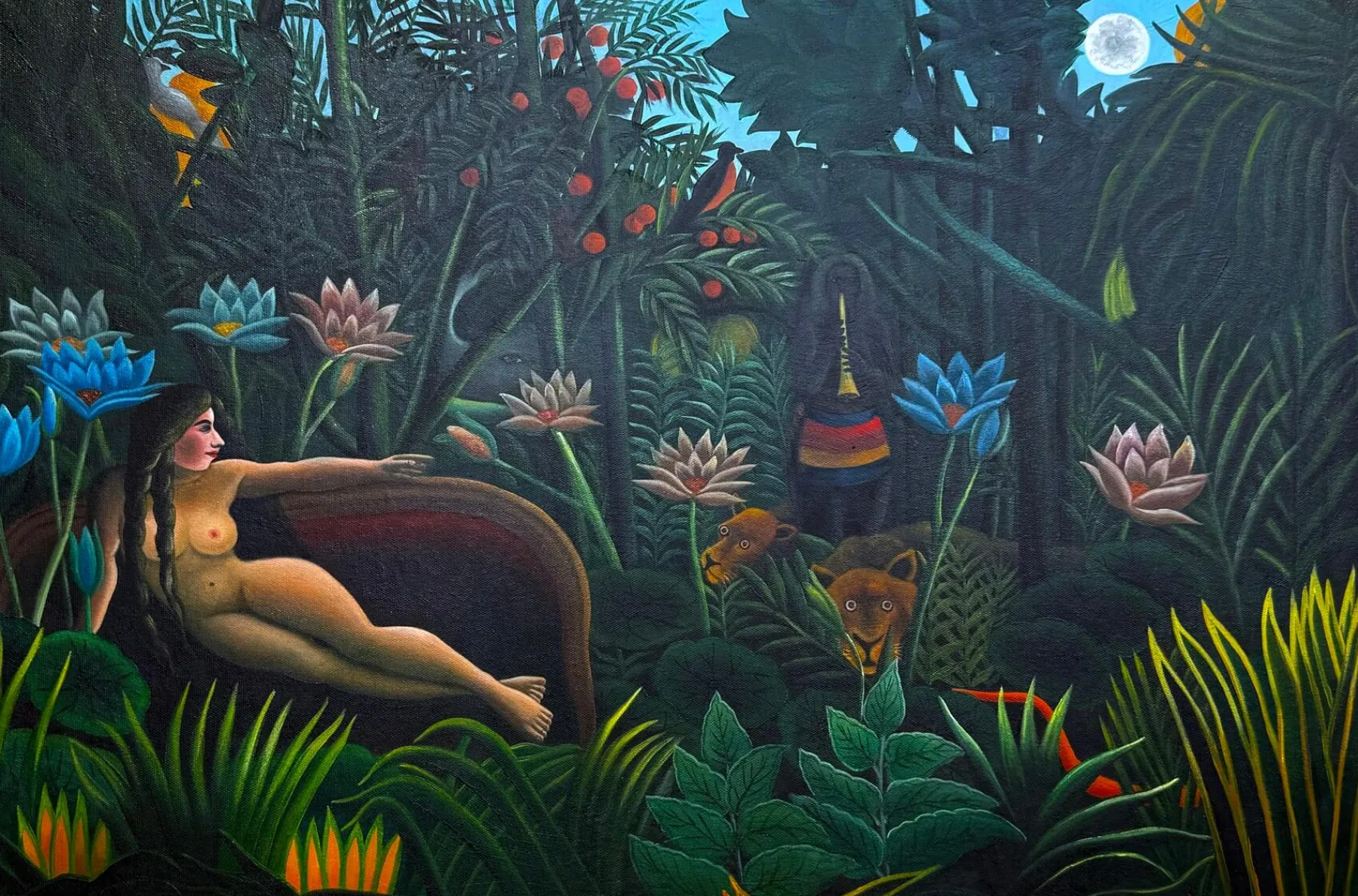 Galerie Mont The Dream - Henri Rousseau^ Rousseau