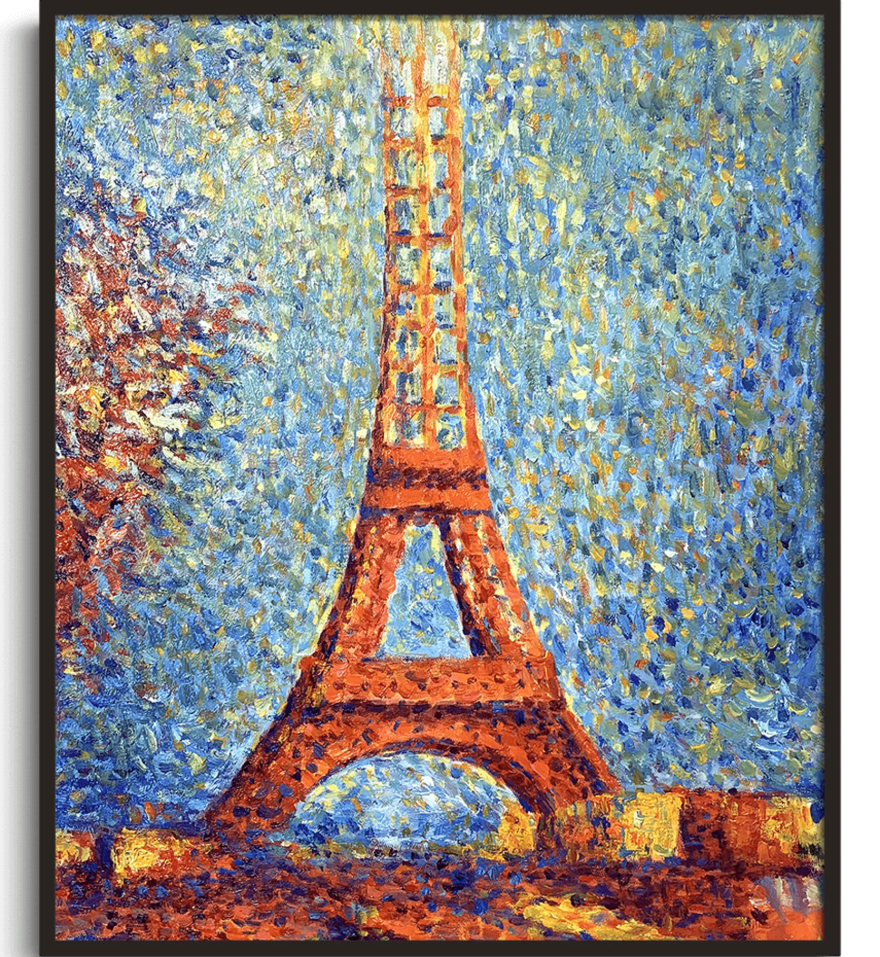 Galerie Mont The Eiffel Tower - Georges Seurat^ Seurat